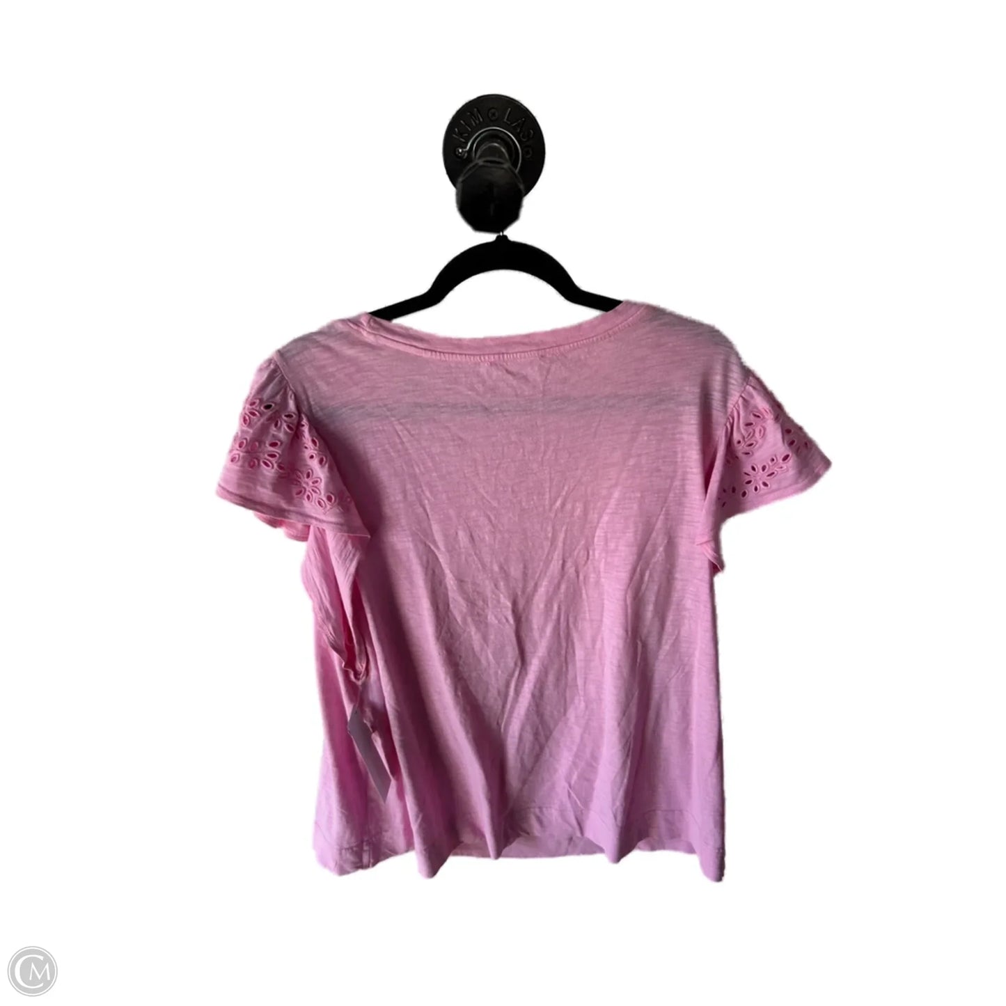 Top Short Sleeve Basic By Jane And Delancey In Pink, Size: Xl
