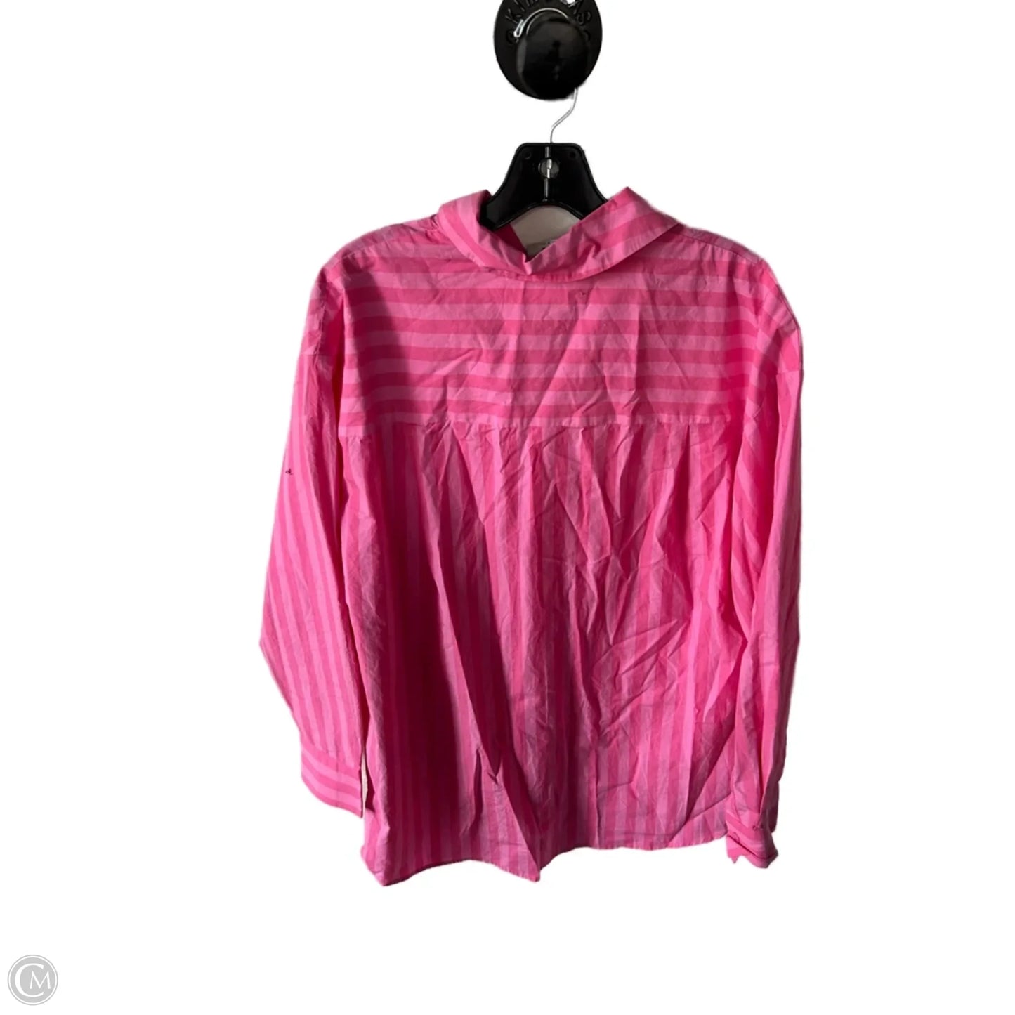 Top Long Sleeve By A New Day In Pink, Size: L