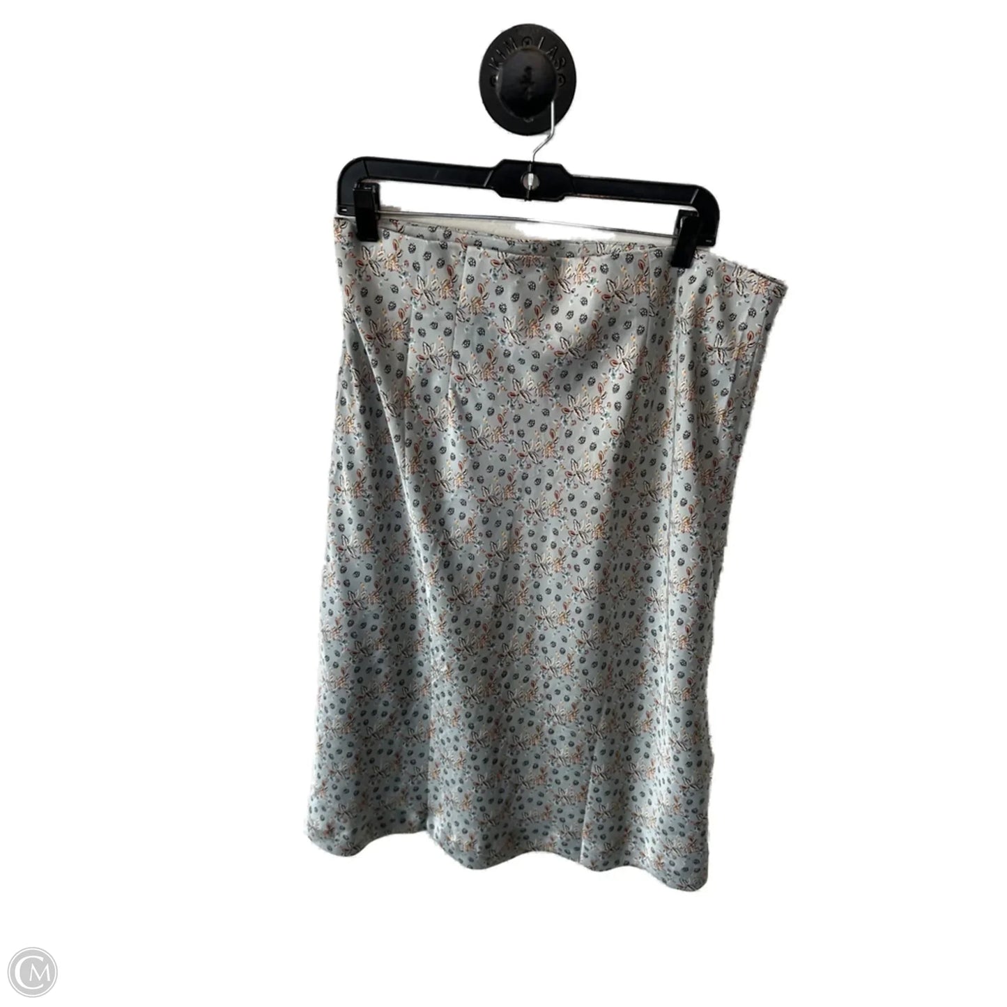 Skirt Maxi By Ann Taylor In Grey, Size: 12