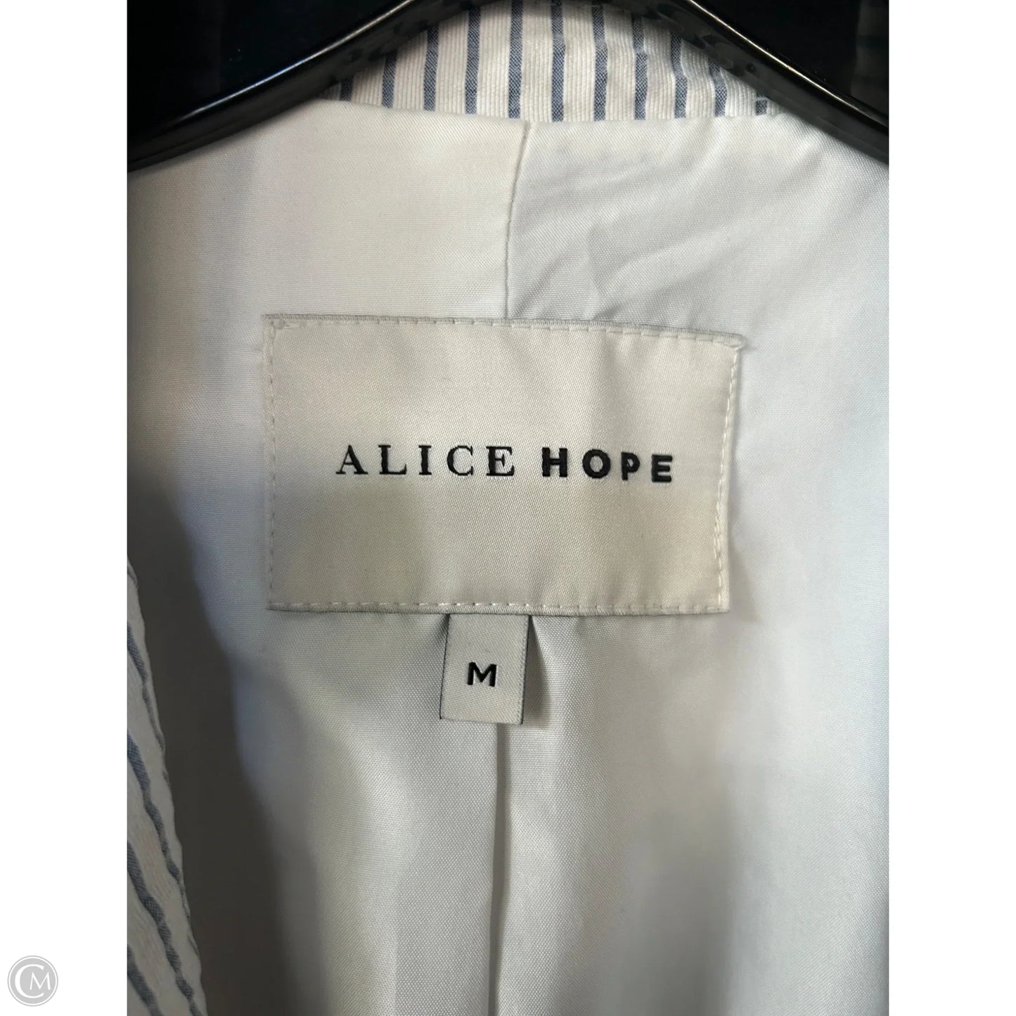 Blazer By Cmc In Blue & White, Size: M