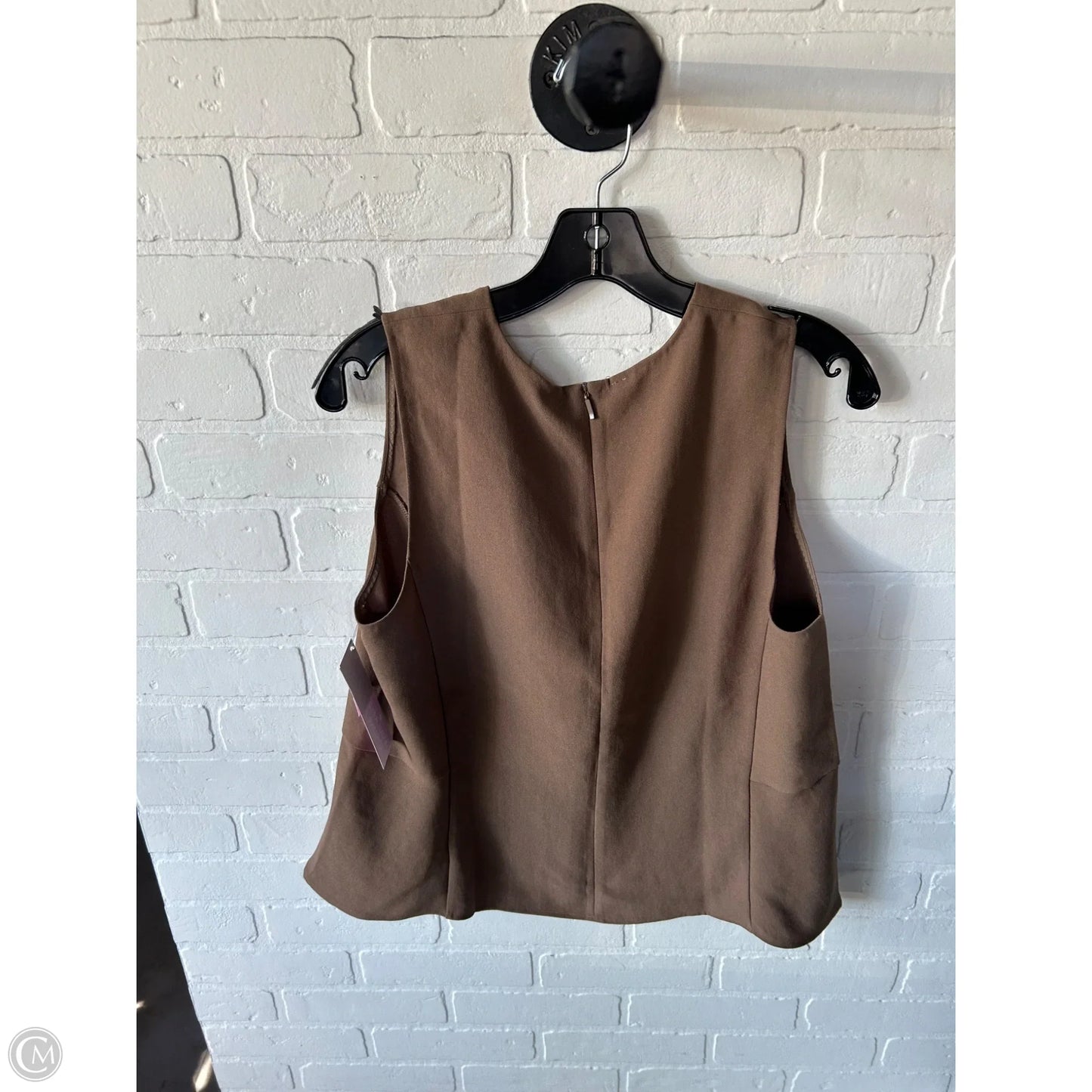 Top Sleeveless By Spanx In Brown, Size: L