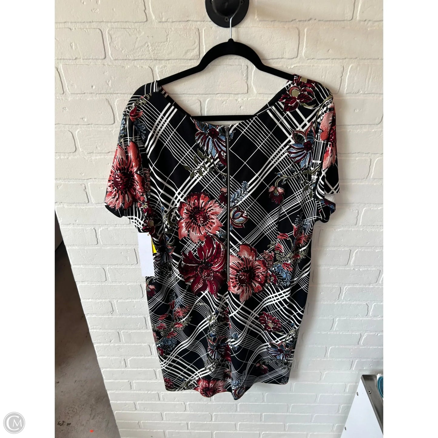 Dress Work By Chicos In Black & Red, Size: 2x