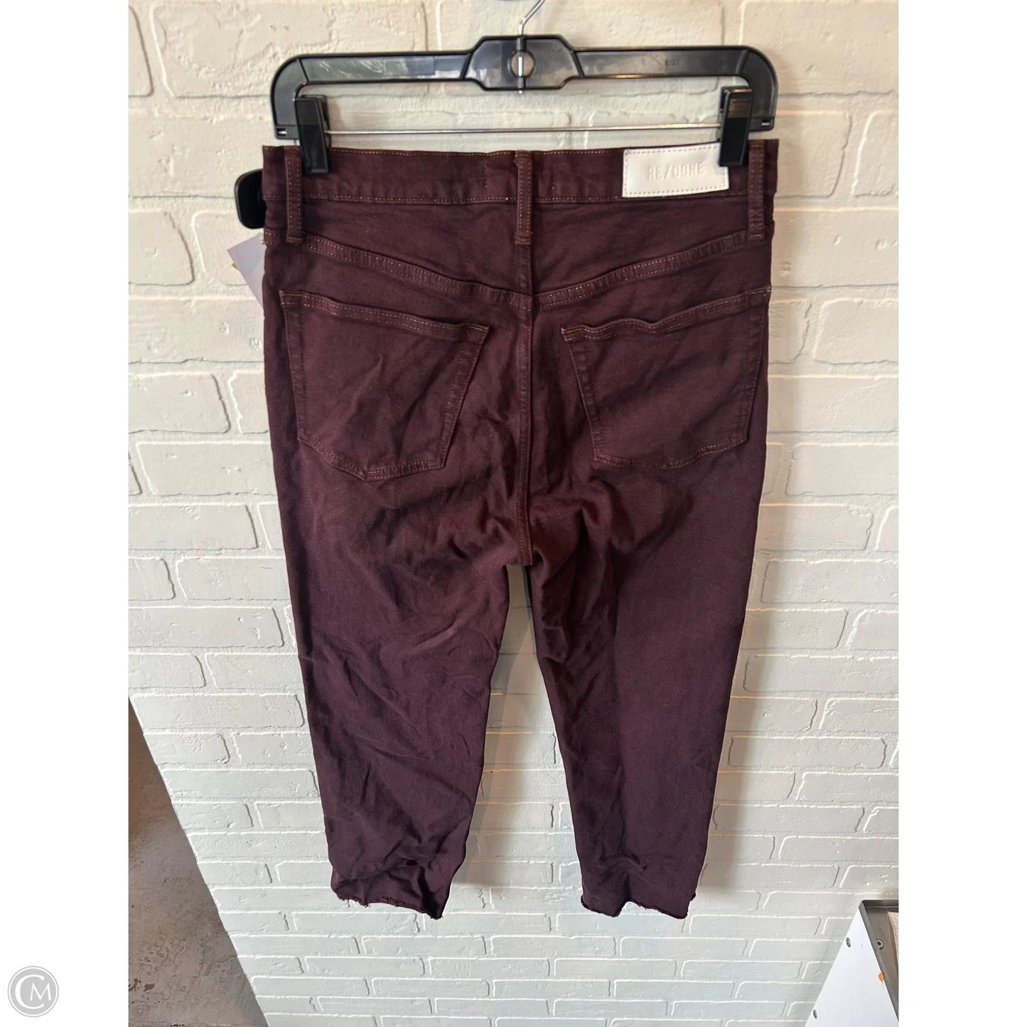 Jeans Straight By Cmb In Red Denim, Size: 6