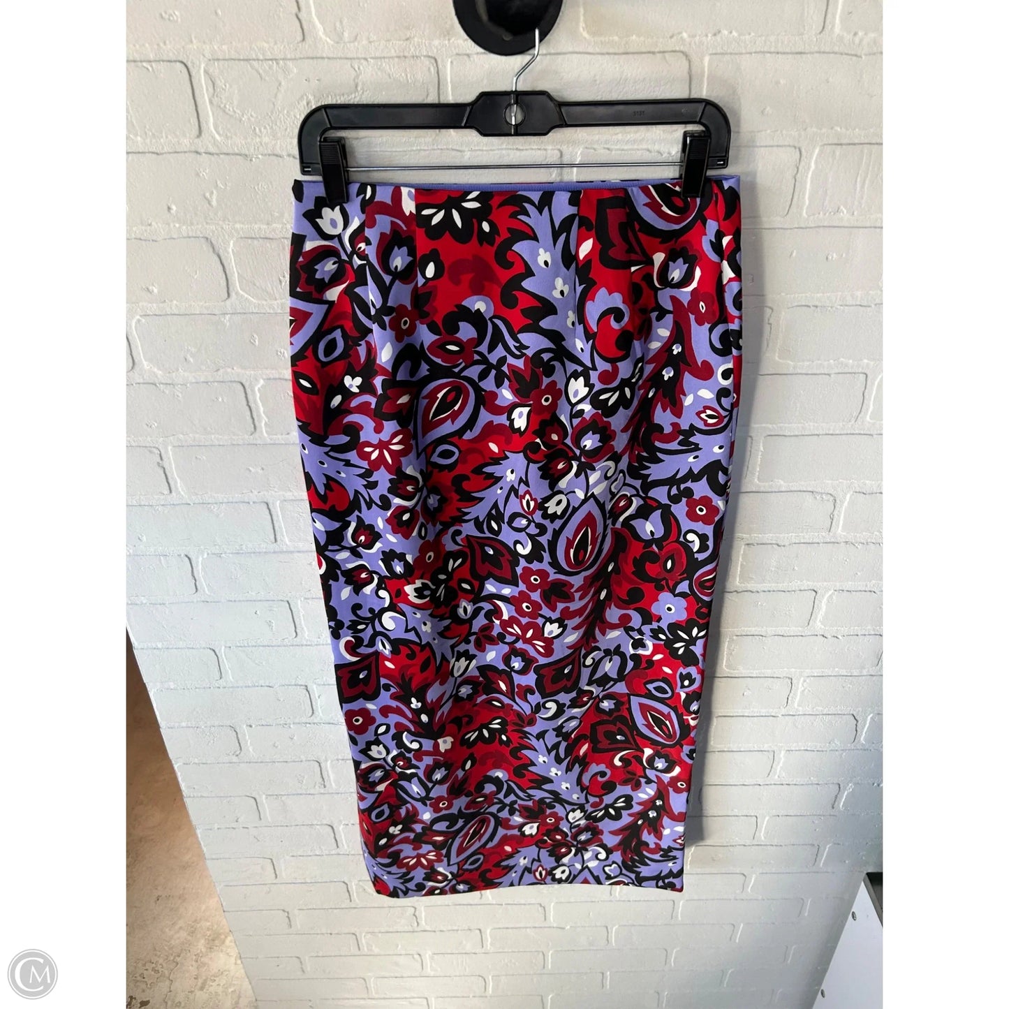 Skirt Maxi By Ann Taylor In Purple & Red, Size: 2