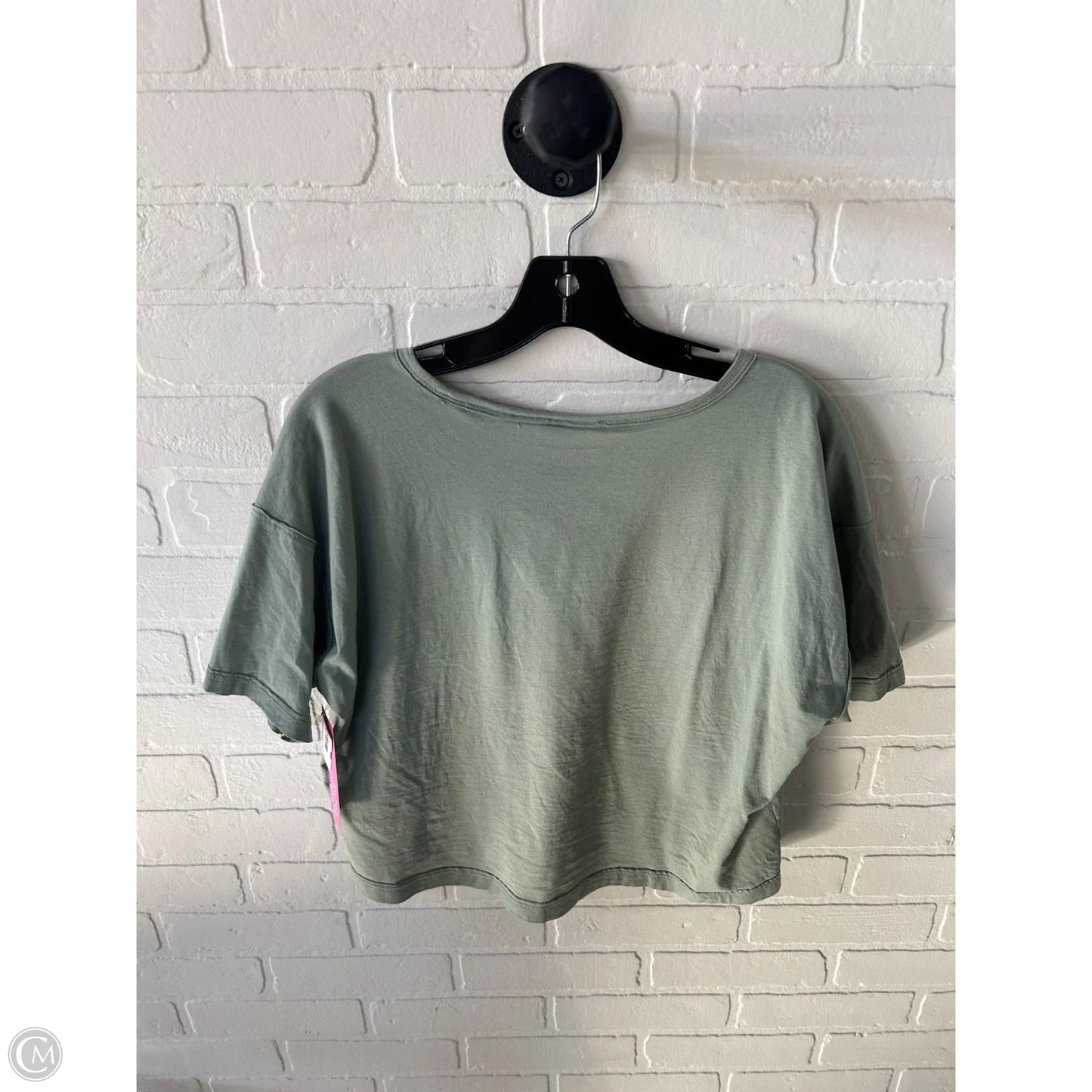 Top Short Sleeve Basic By C And C In Green, Size: M