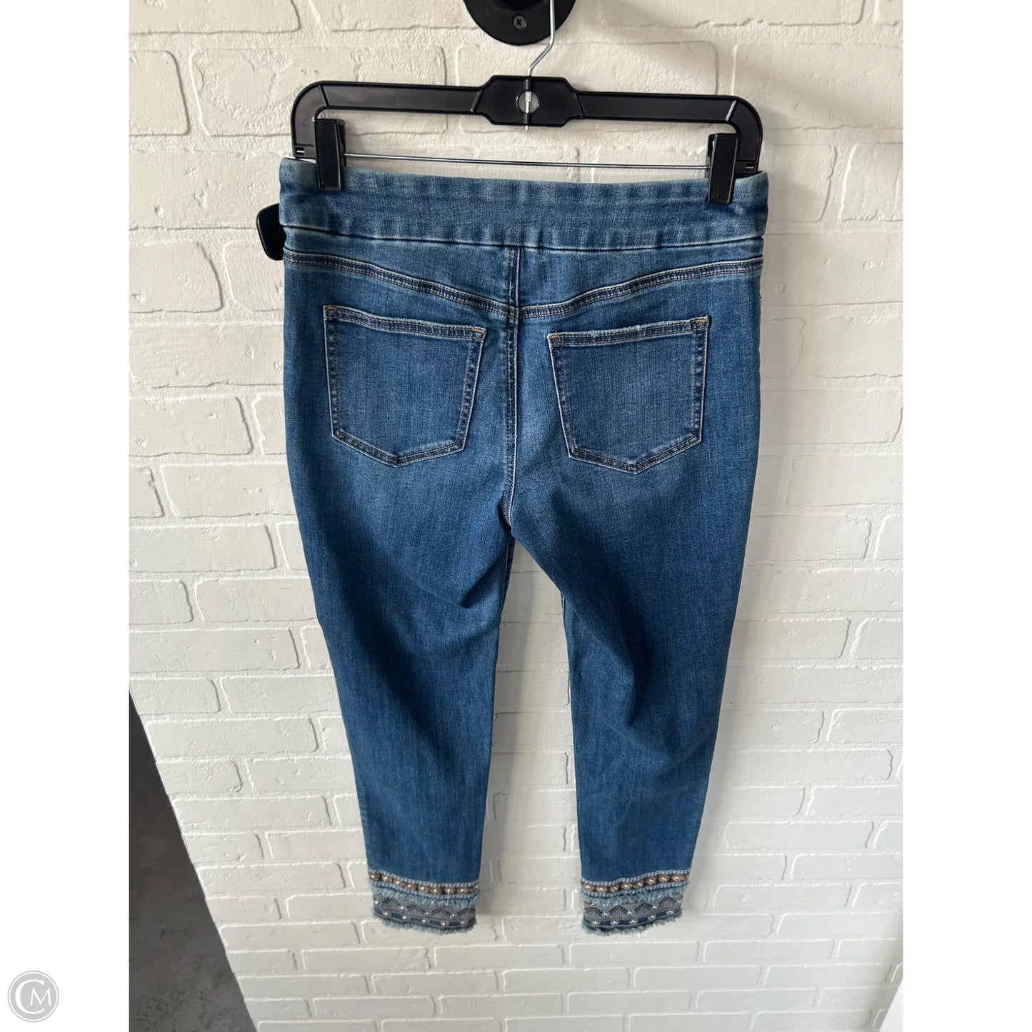 Jeans Jeggings By Chicos In Blue Denim, Size: 2