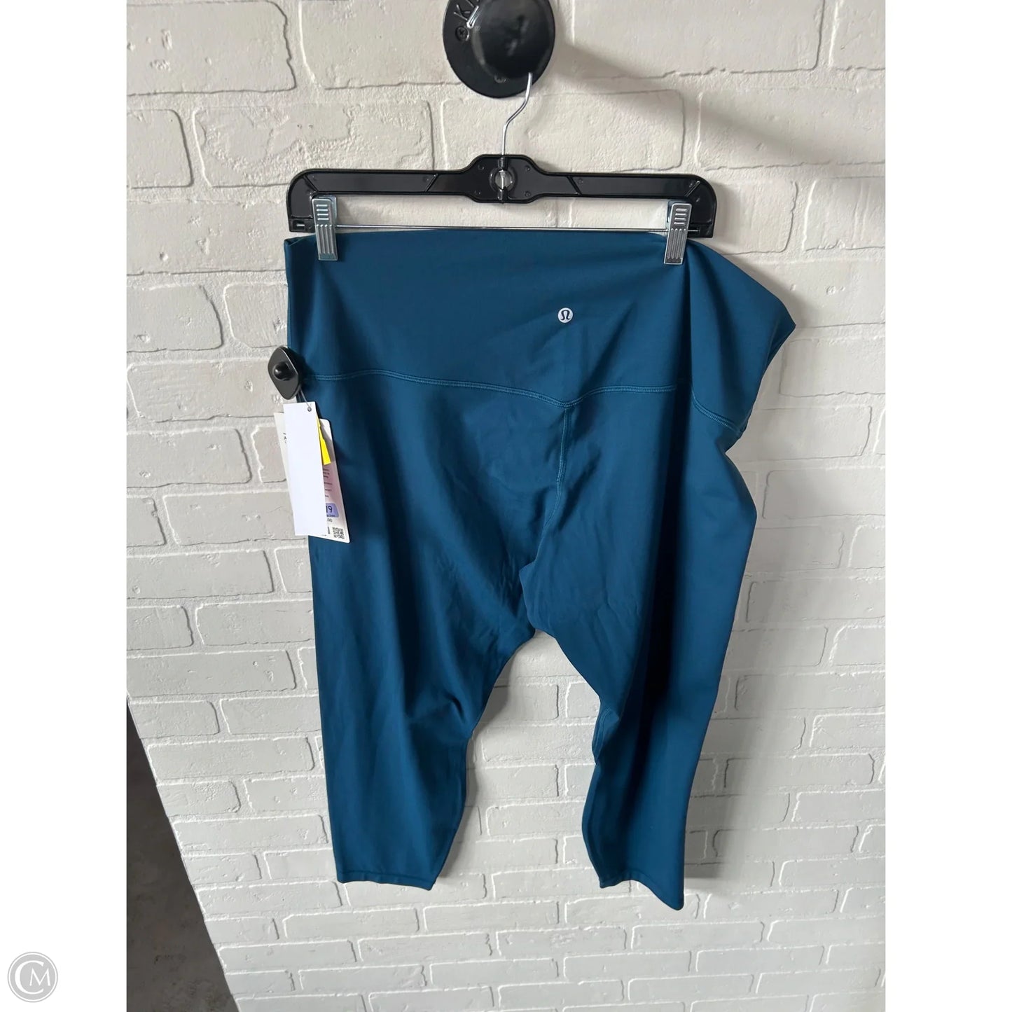 Athletic Leggings By Lululemon In Blue, Size: 20