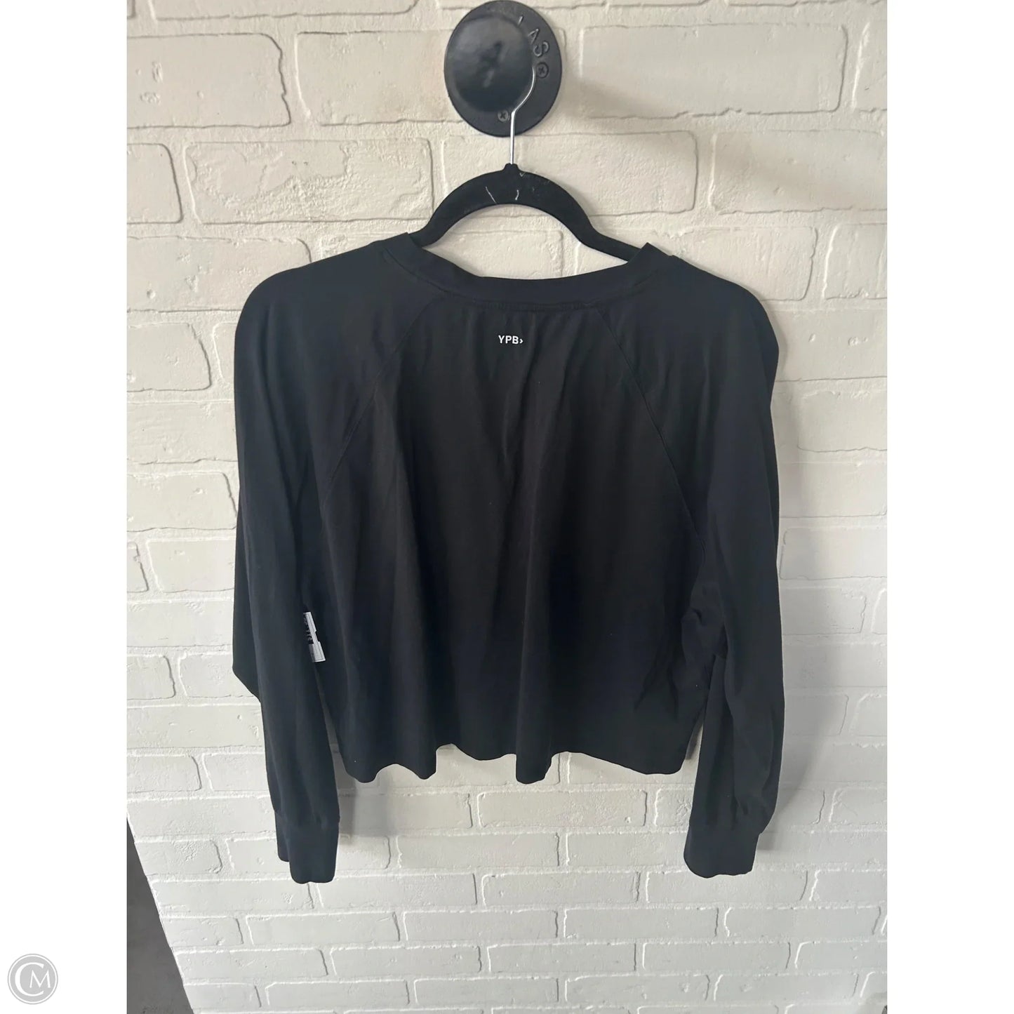 Top Long Sleeve Basic By Ypb In Black, Size: M