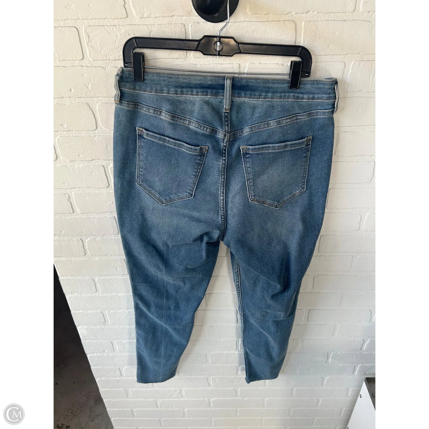 Jeans Skinny By Old Navy In Blue Denim, Size: 14