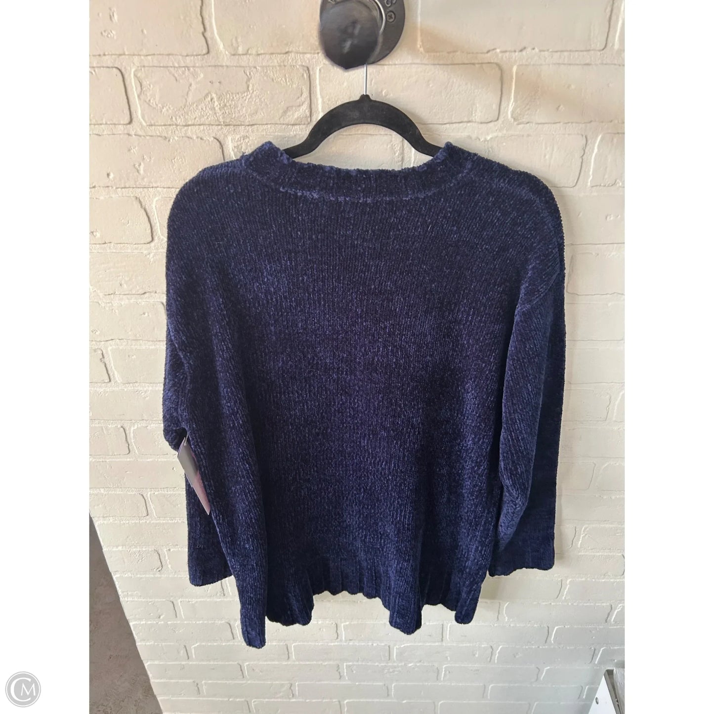 Sweater By Jones New York In Blue, Size: M