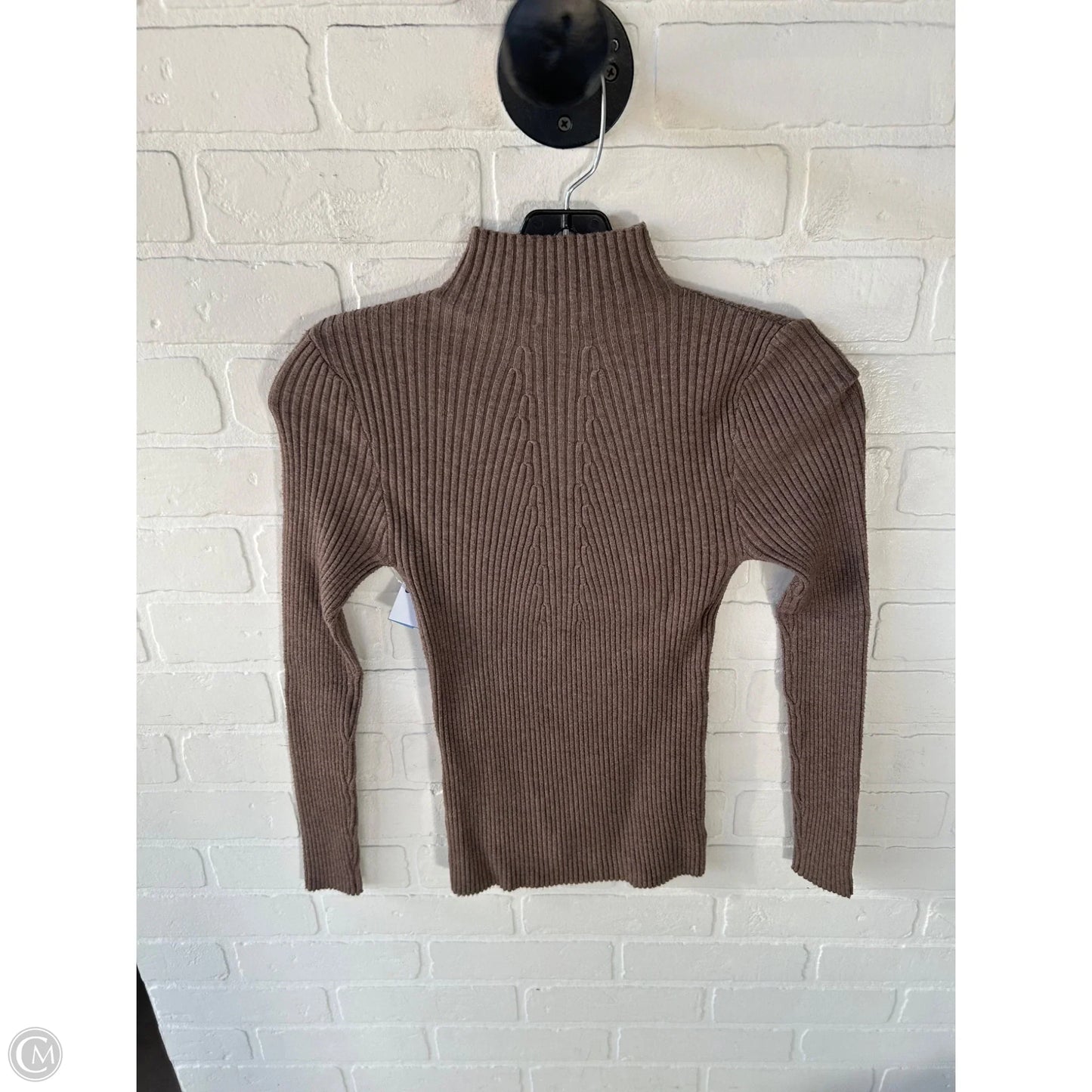 Top Long Sleeve By Bohme In Brown, Size: M