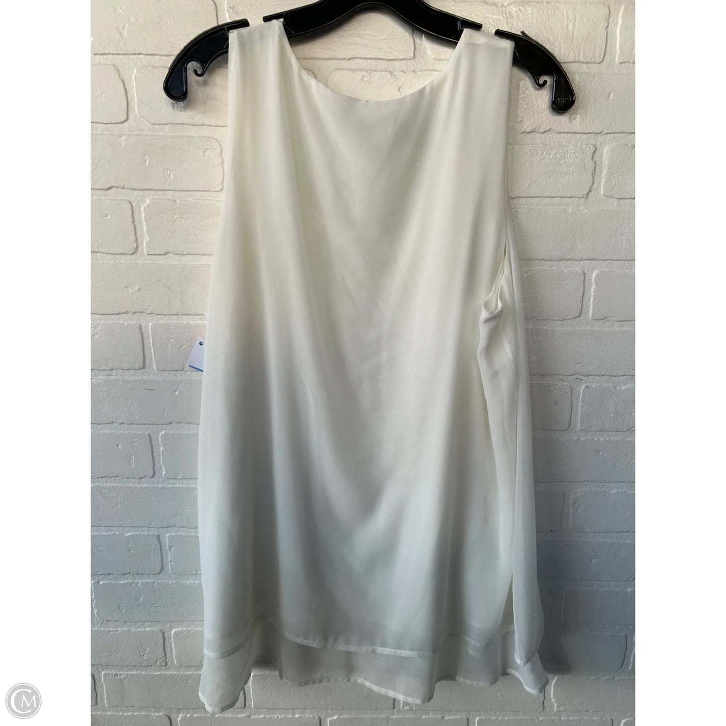 Top Sleeveless By White House Black Market In White, Size: L