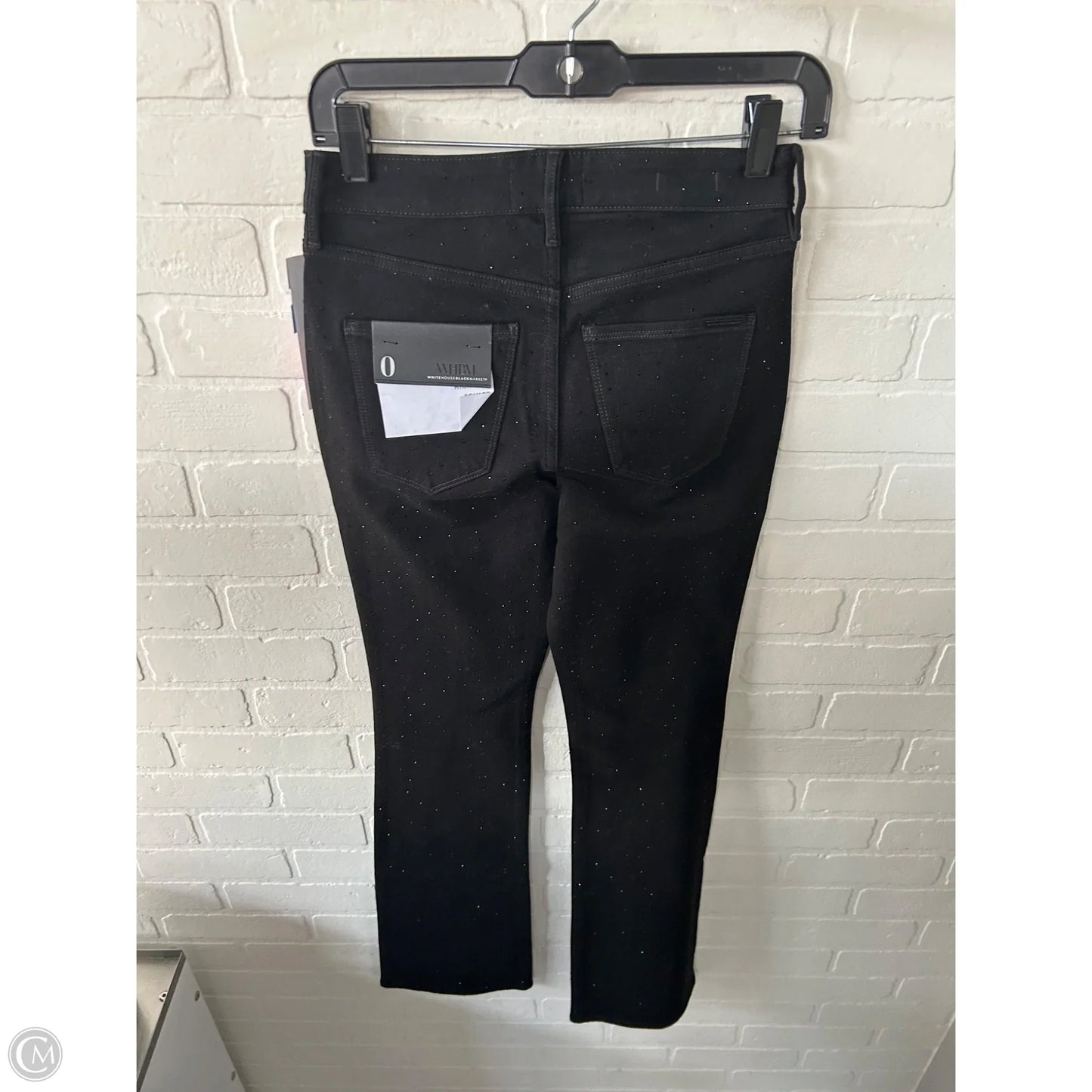 Jeans Boot Cut By White House Black Market In Black Denim, Size: 0