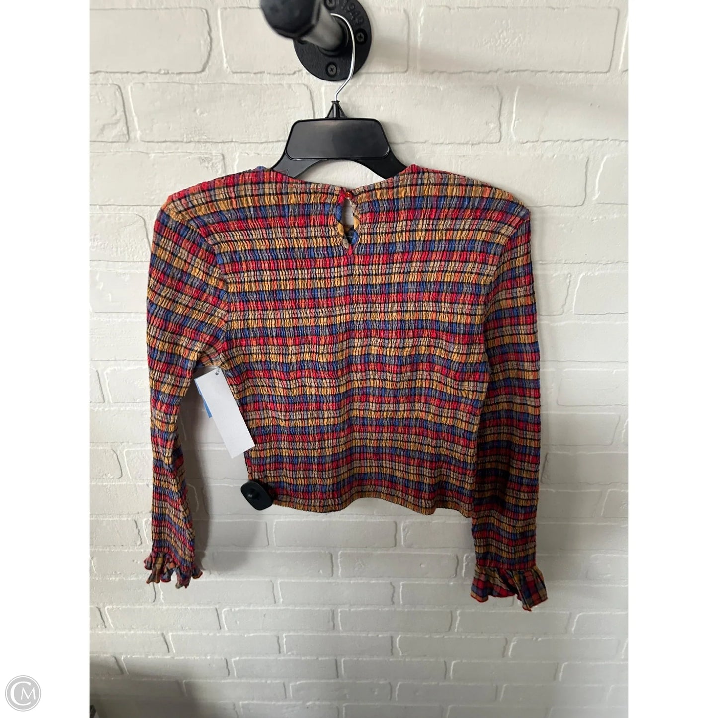 Top Long Sleeve By Maeve In Red, Size: S