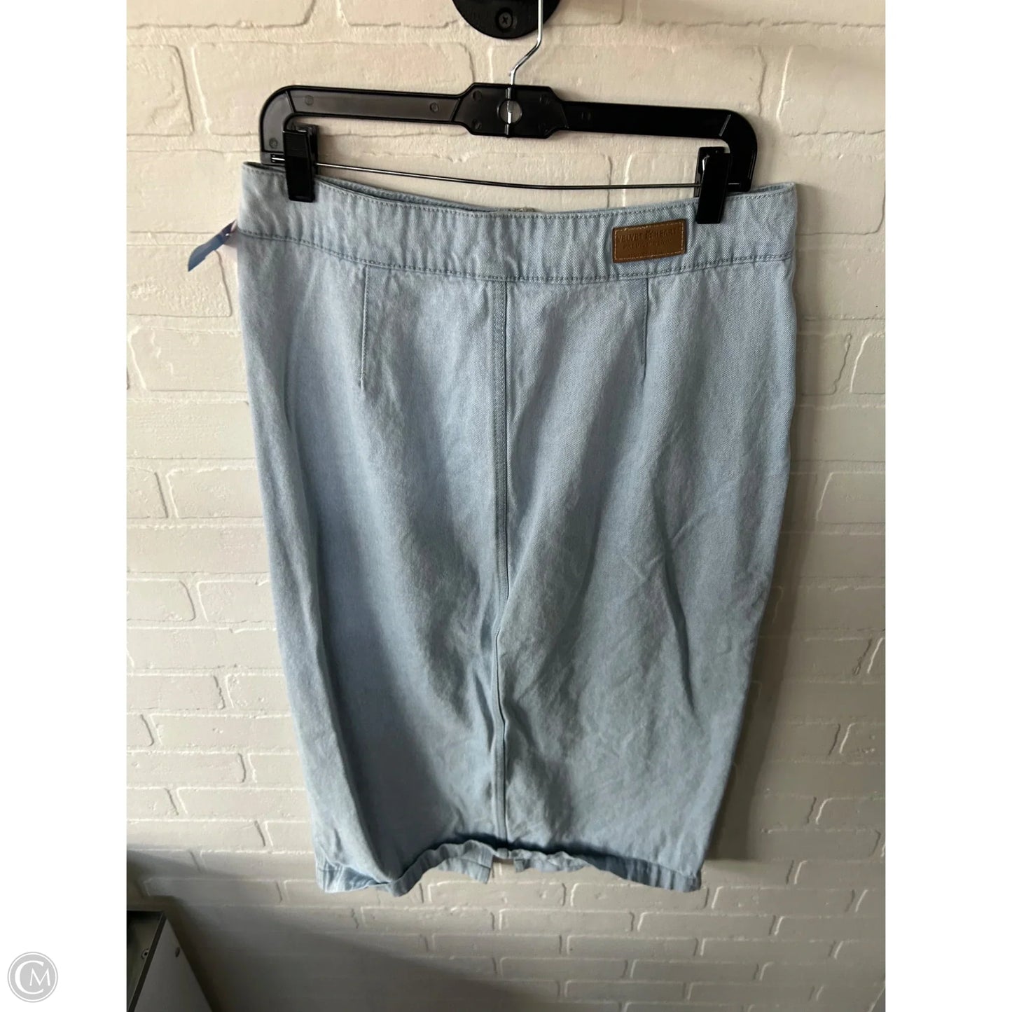 Skirt Maxi By Velvet Heart In Blue Denim, Size: L