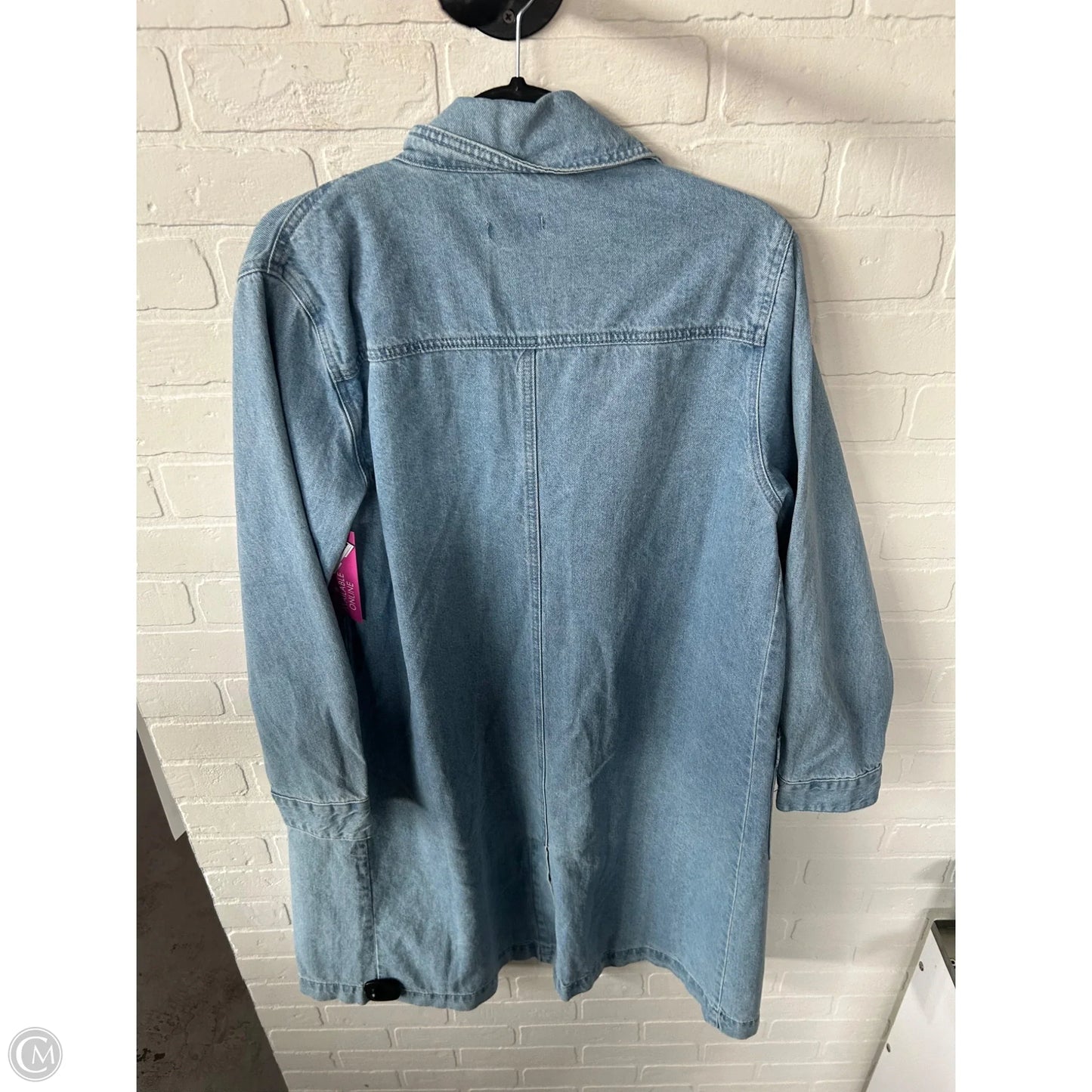 Jacket Denim By Forever 21 In Blue Denim, Size: M