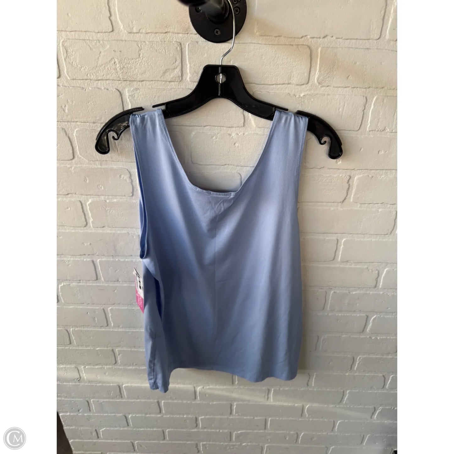 Top Sleeveless Basic By Chicos In Blue, Size: L