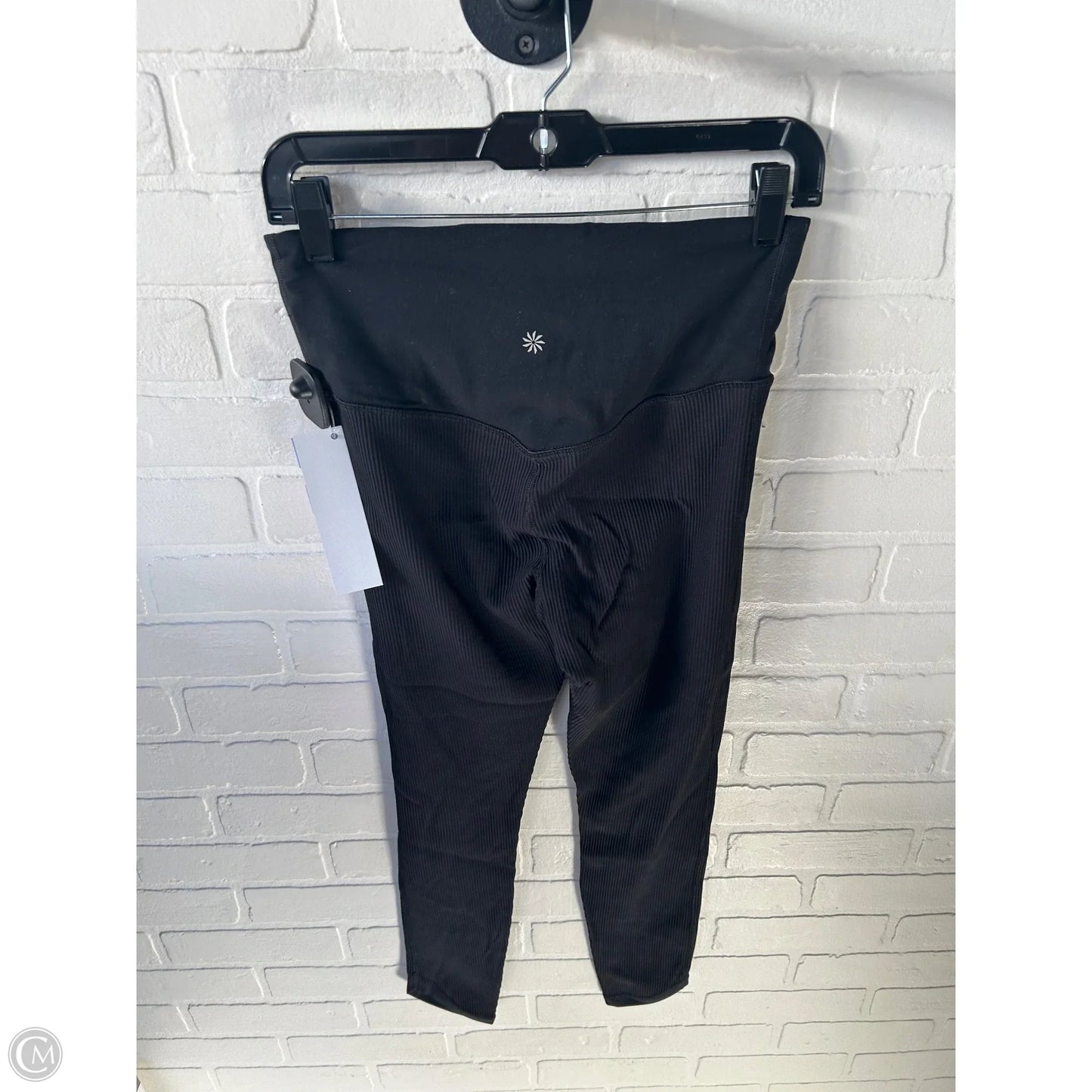 Athletic Leggings By Athleta In Black, Size: 8