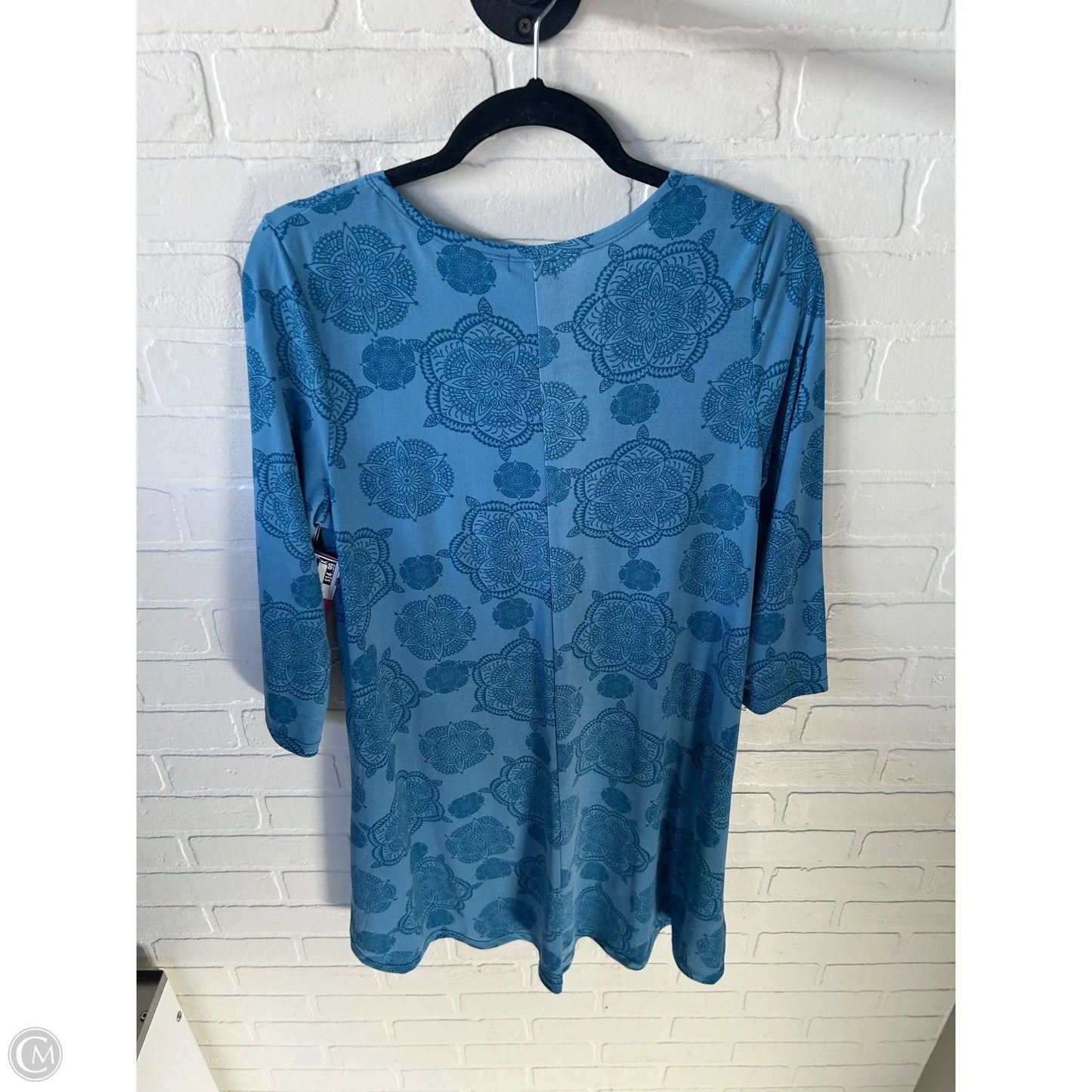 Dress Casual Short By Clothes Mentor In Blue, Size: L