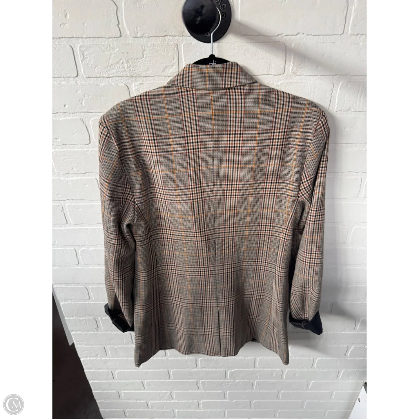 Blazer By Gap In Black & Yellow, Size: S