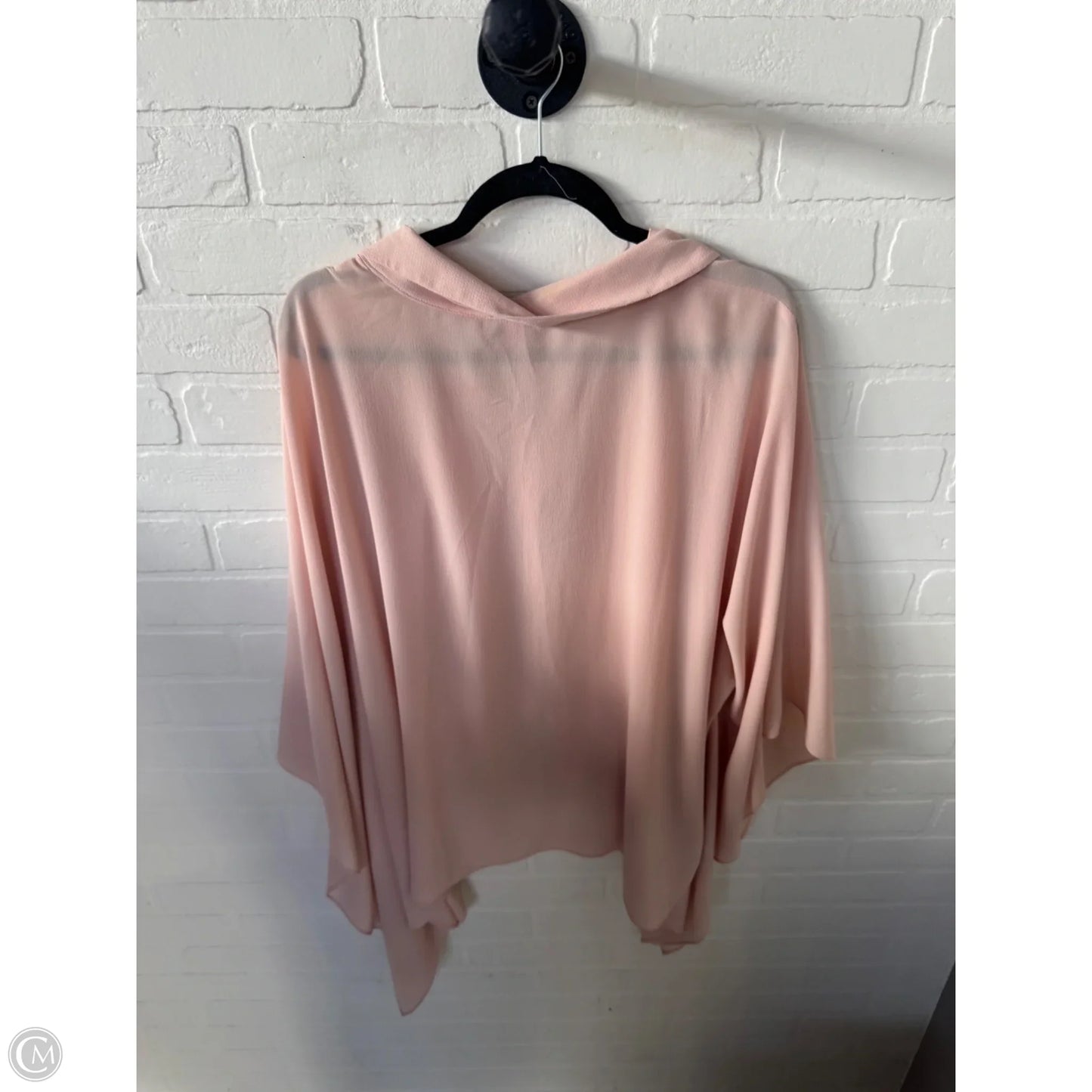 Top Long Sleeve By Vince Camuto In Peach, Size: Xl