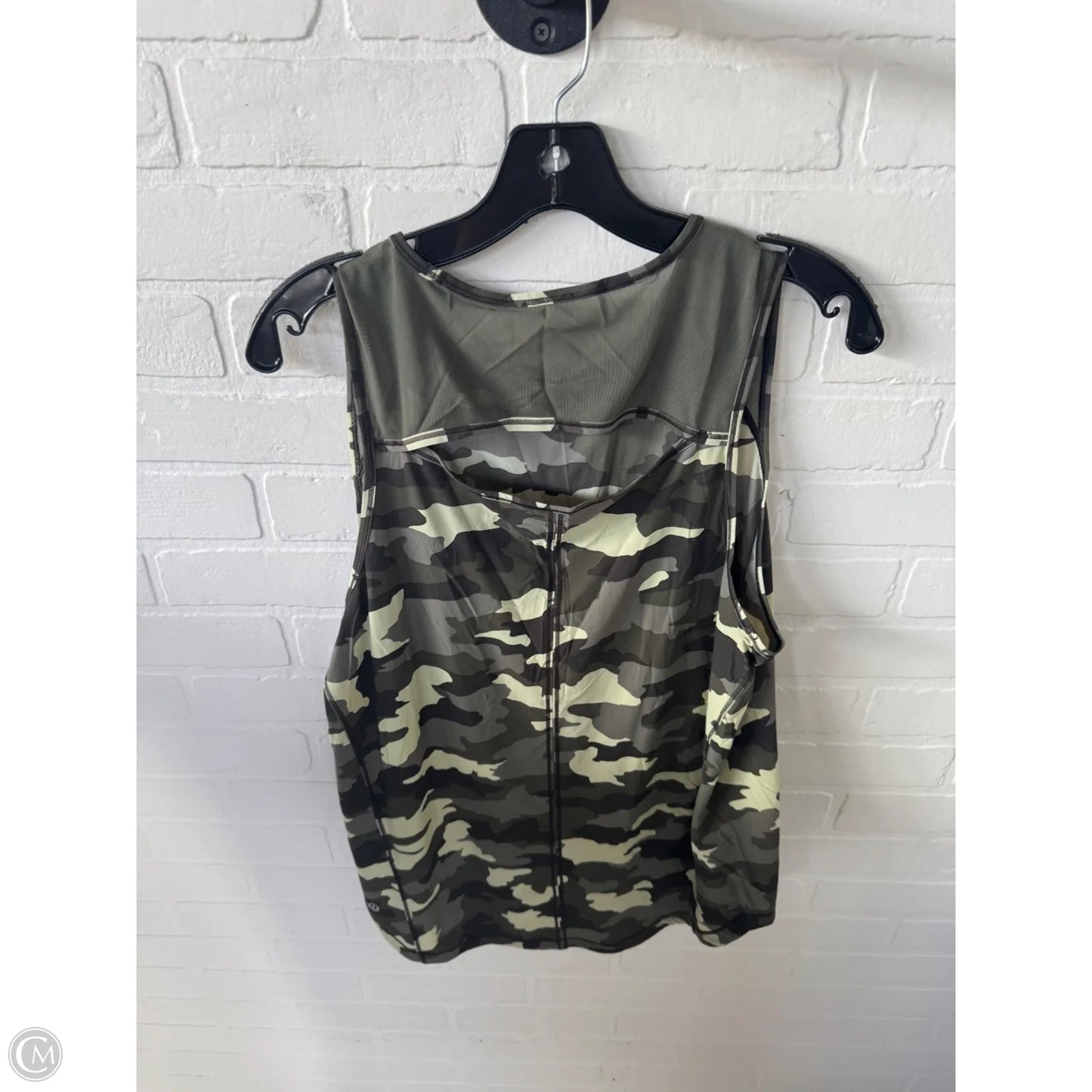 Athletic Tank Top By Lululemon In Green, Size: L