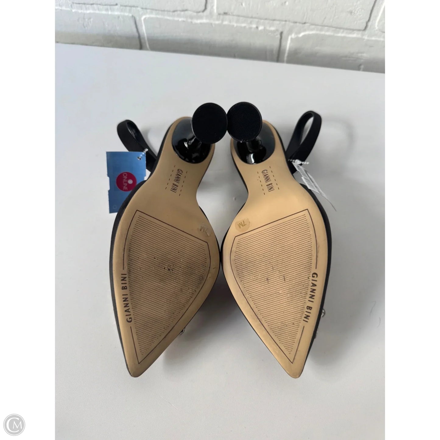 Shoes Heels Stiletto By Gianni Bini In Black, Size: 7