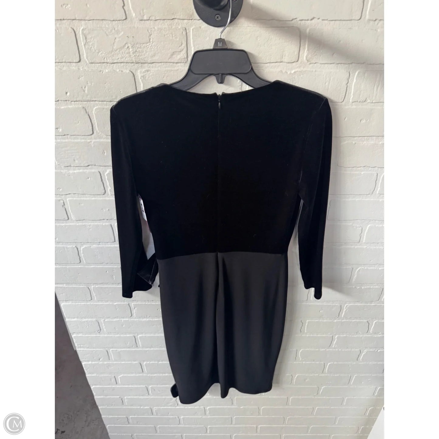 Dress Party Midi By Lauren By Ralph Lauren In Black, Size: Xs