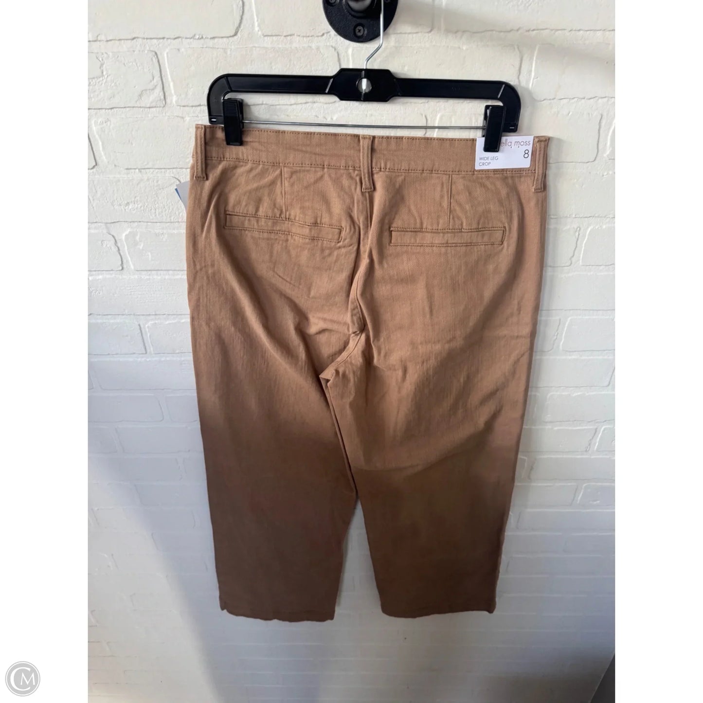 Pants Wide Leg By Ella Moss In Tan, Size: 8