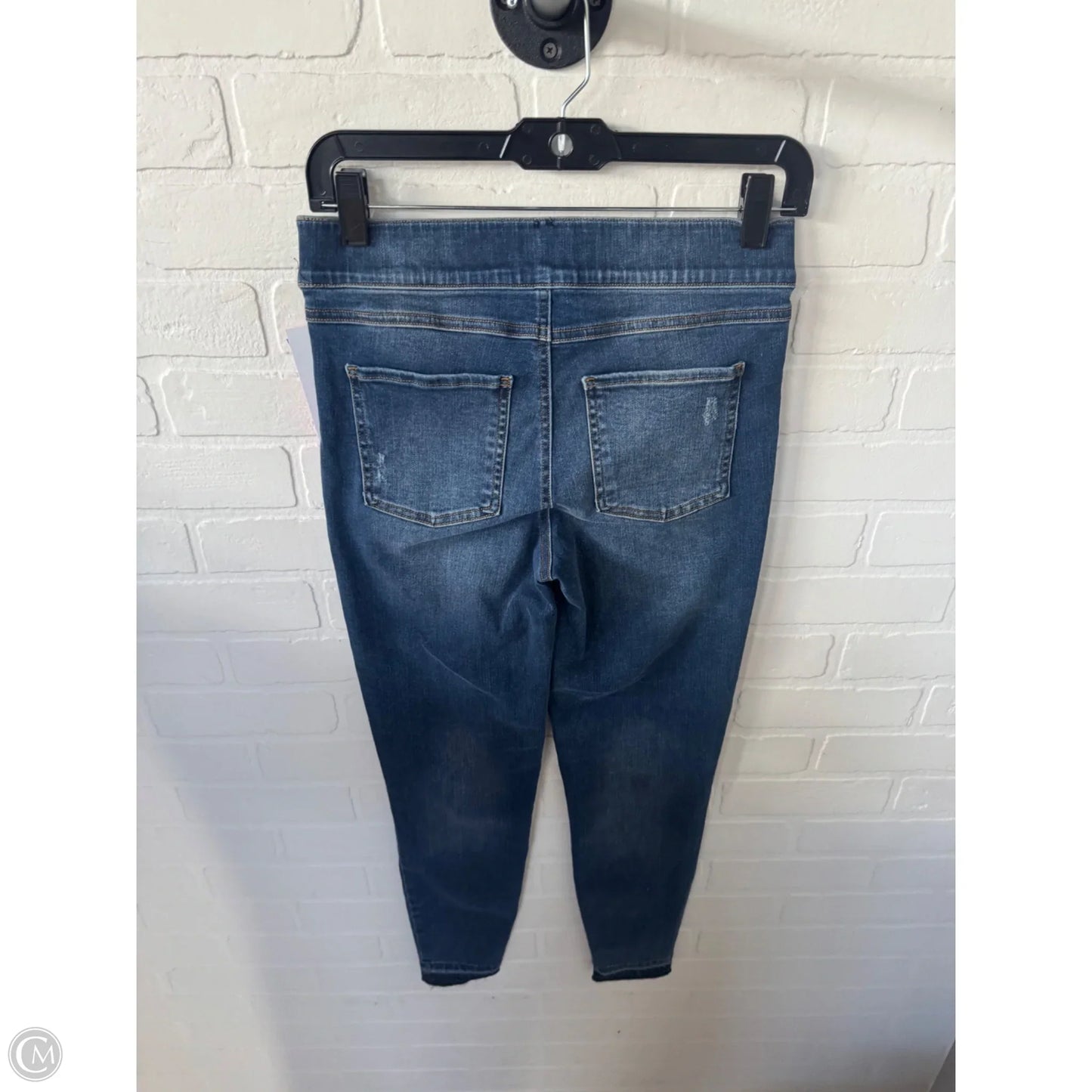 Jeans Jeggings By Spanx In Blue Denim, Size: 8