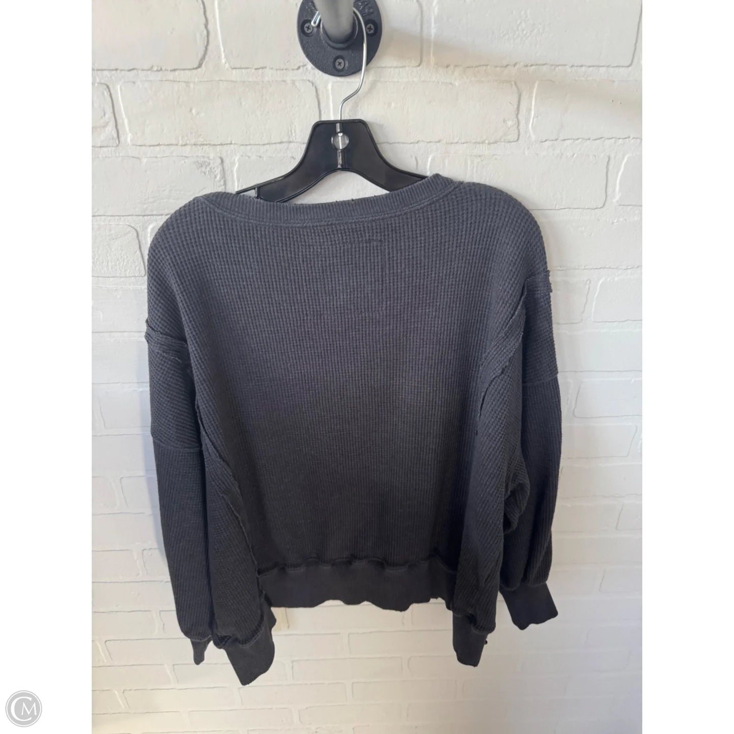 Sweatshirt Crewneck By American Eagle In Grey, Size: Xs