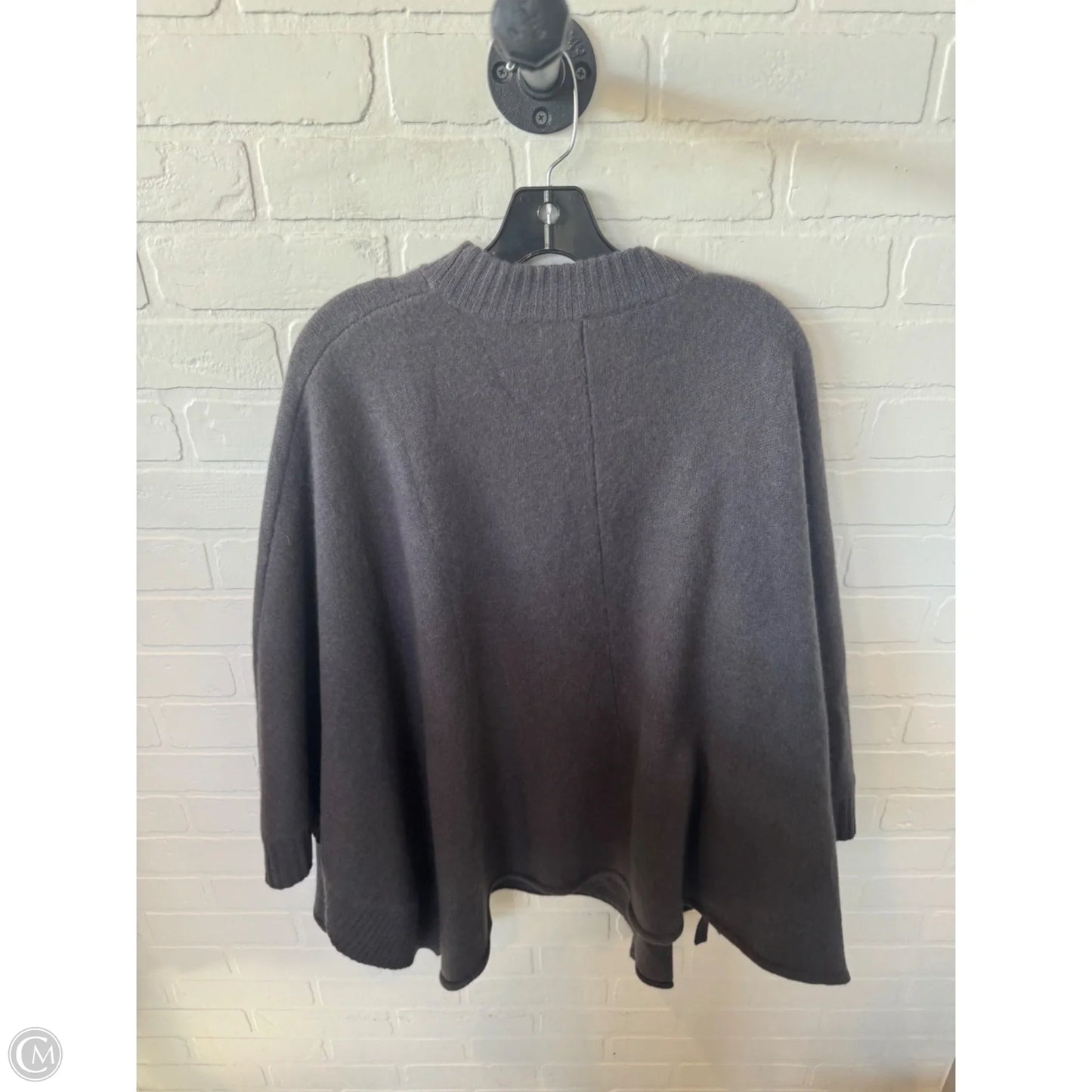 Sweater Cashmere By Cmb In Grey, Size: Osfm