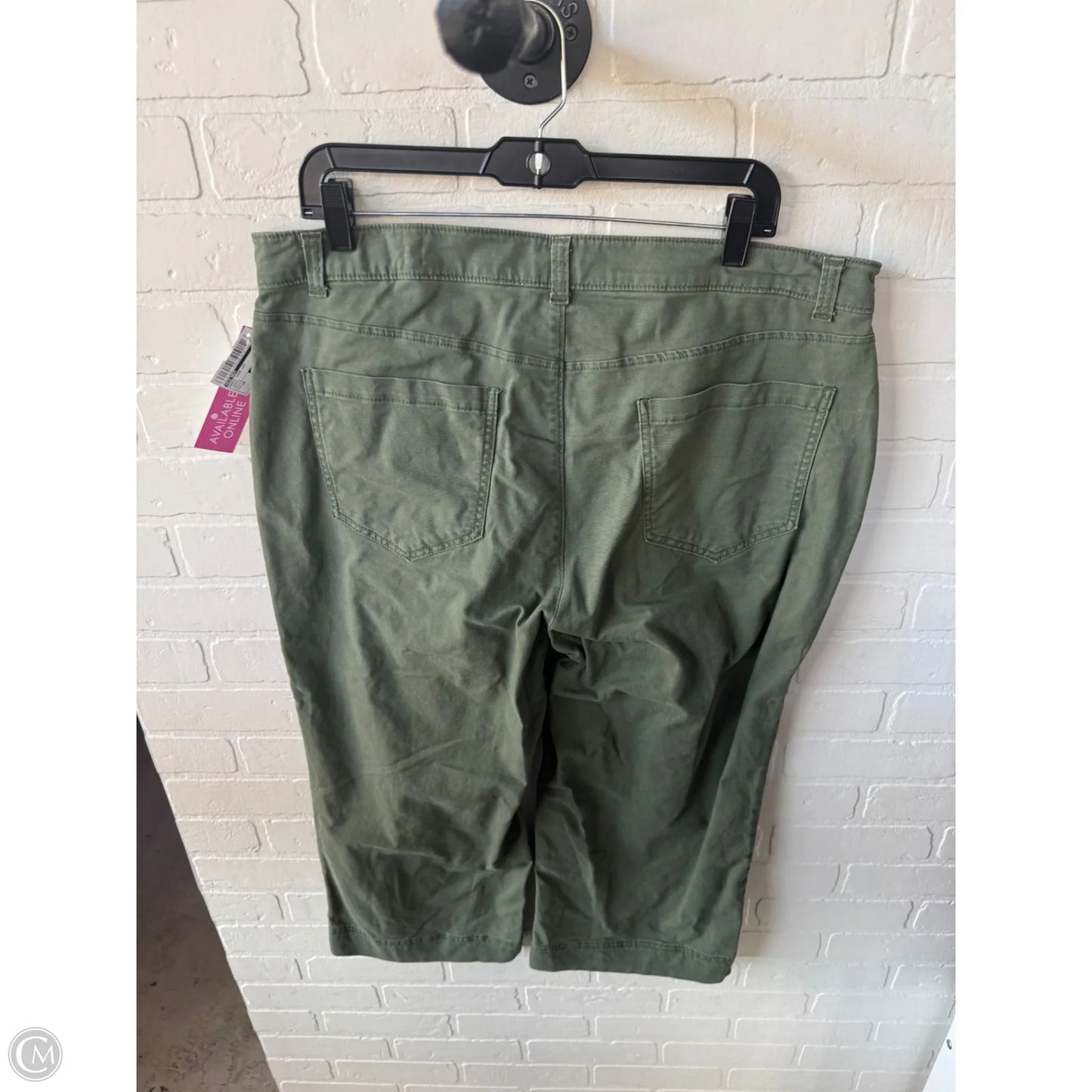 Pants Wide Leg By Old Navy In Green, Size: 16