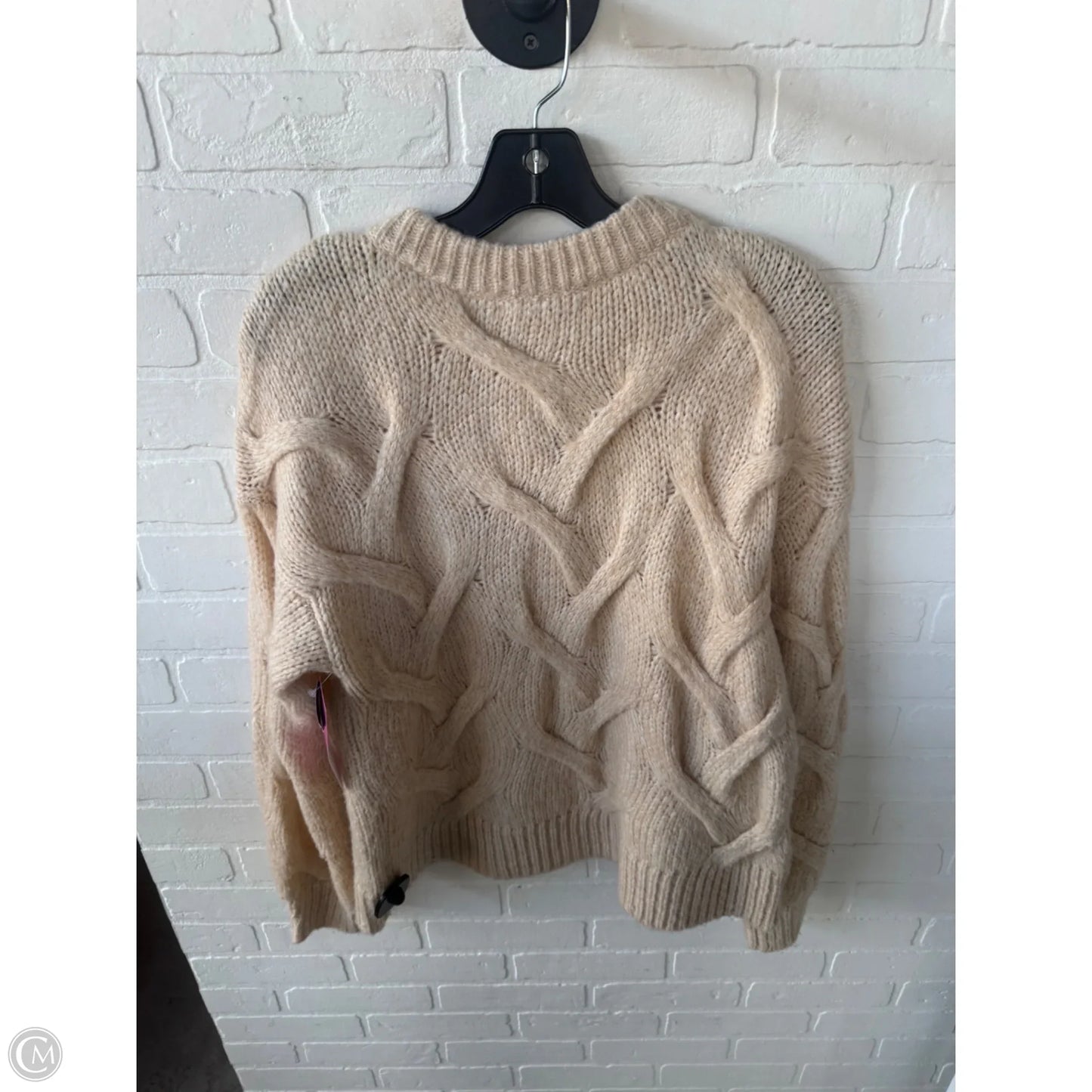 Sweater Cardigan By Madewell In Cream, Size: S