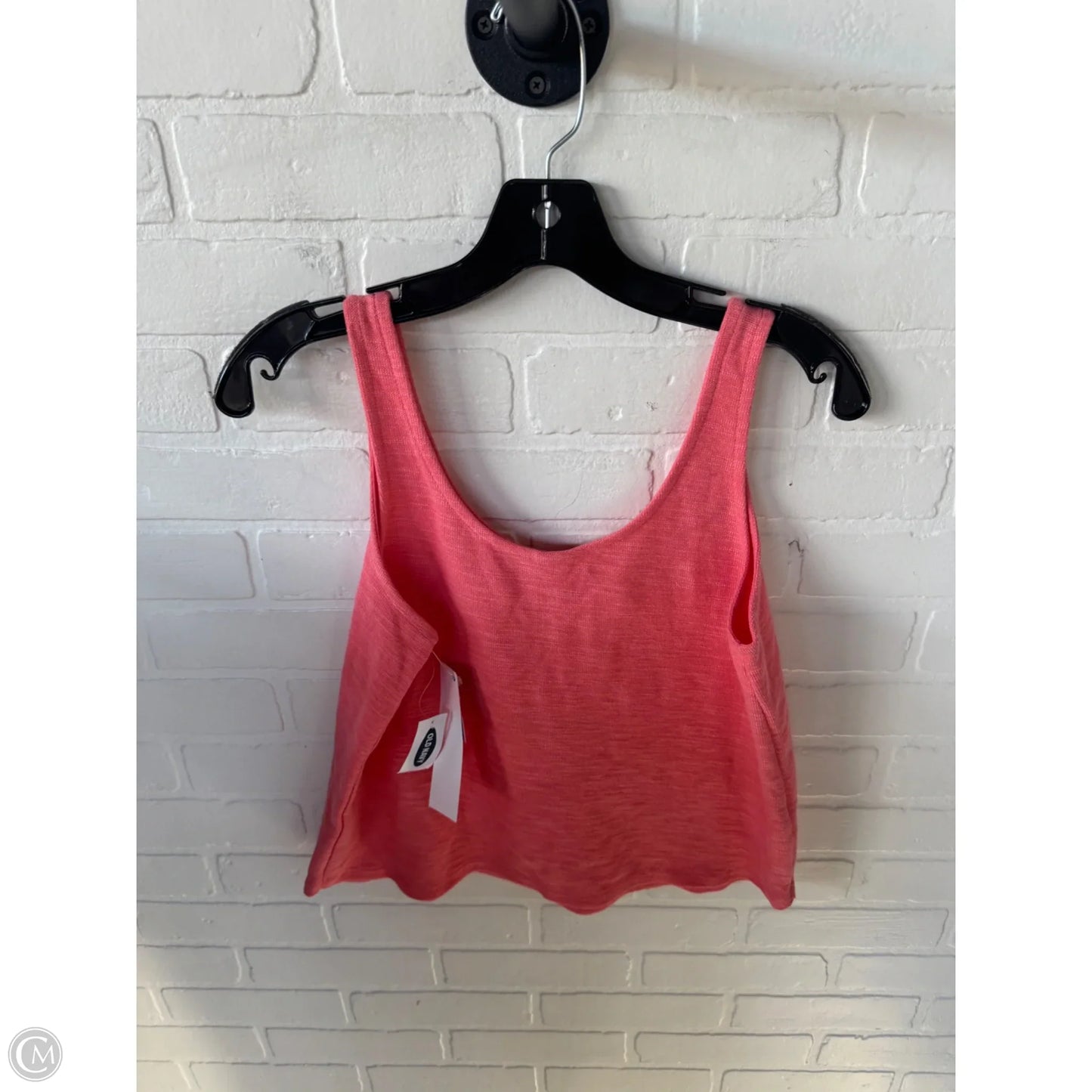 Top Sleeveless By Old Navy In Orange, Size: Xs