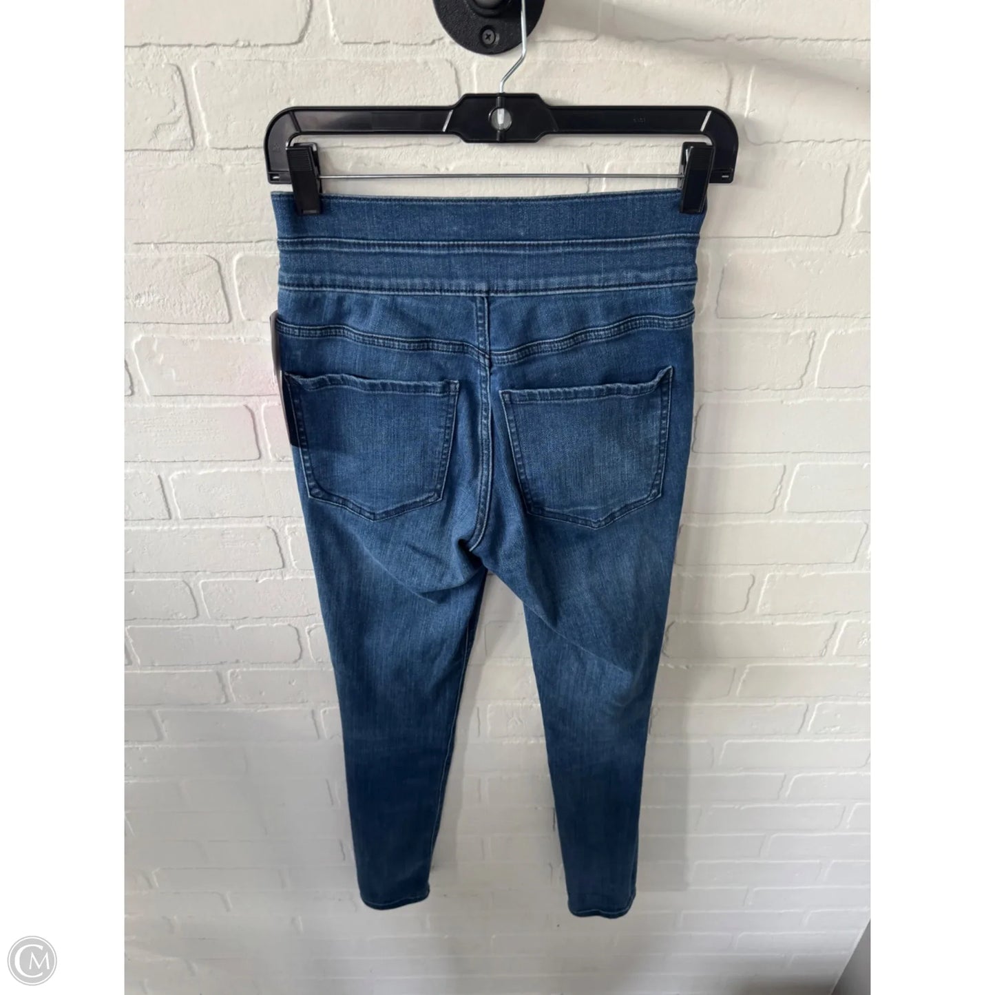 Jeans Skinny By Express In Blue Denim, Size: 0