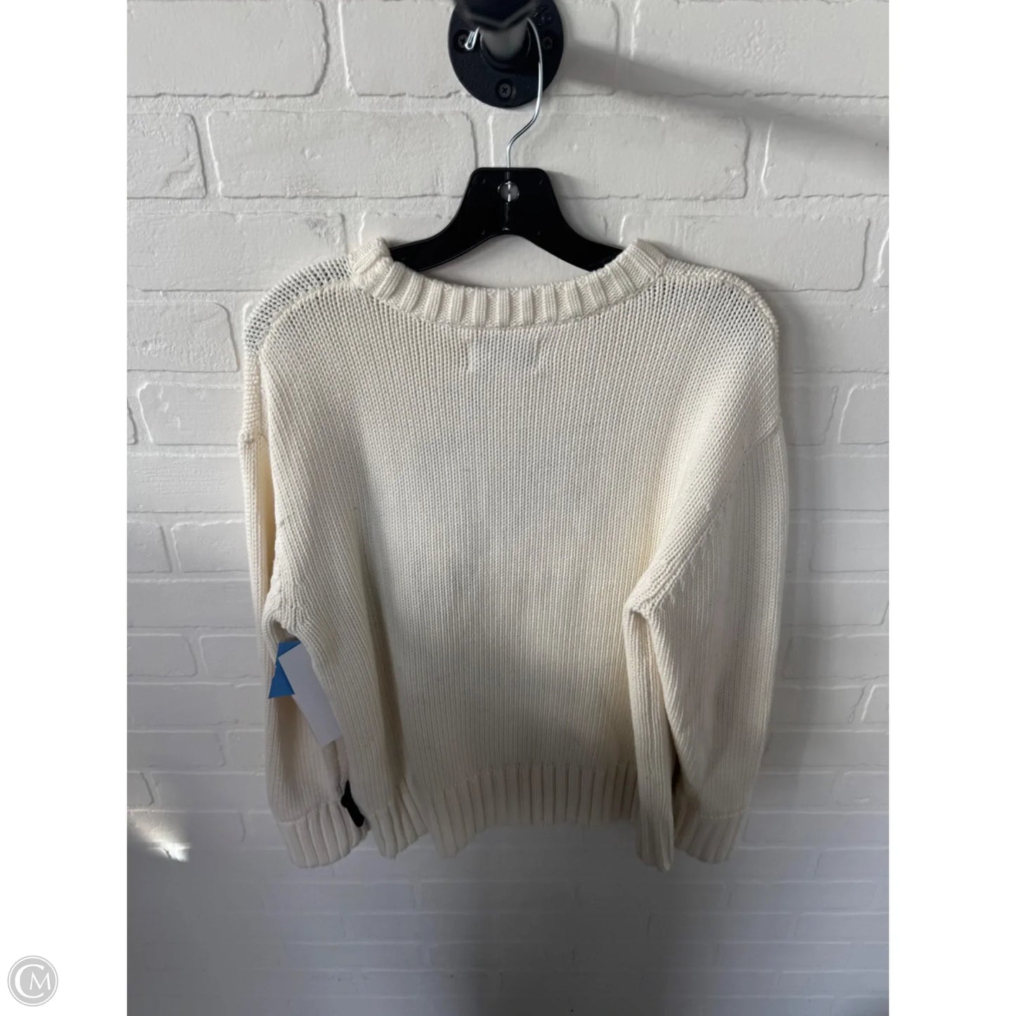 Sweater By Current/elliott In Cream, Size: S