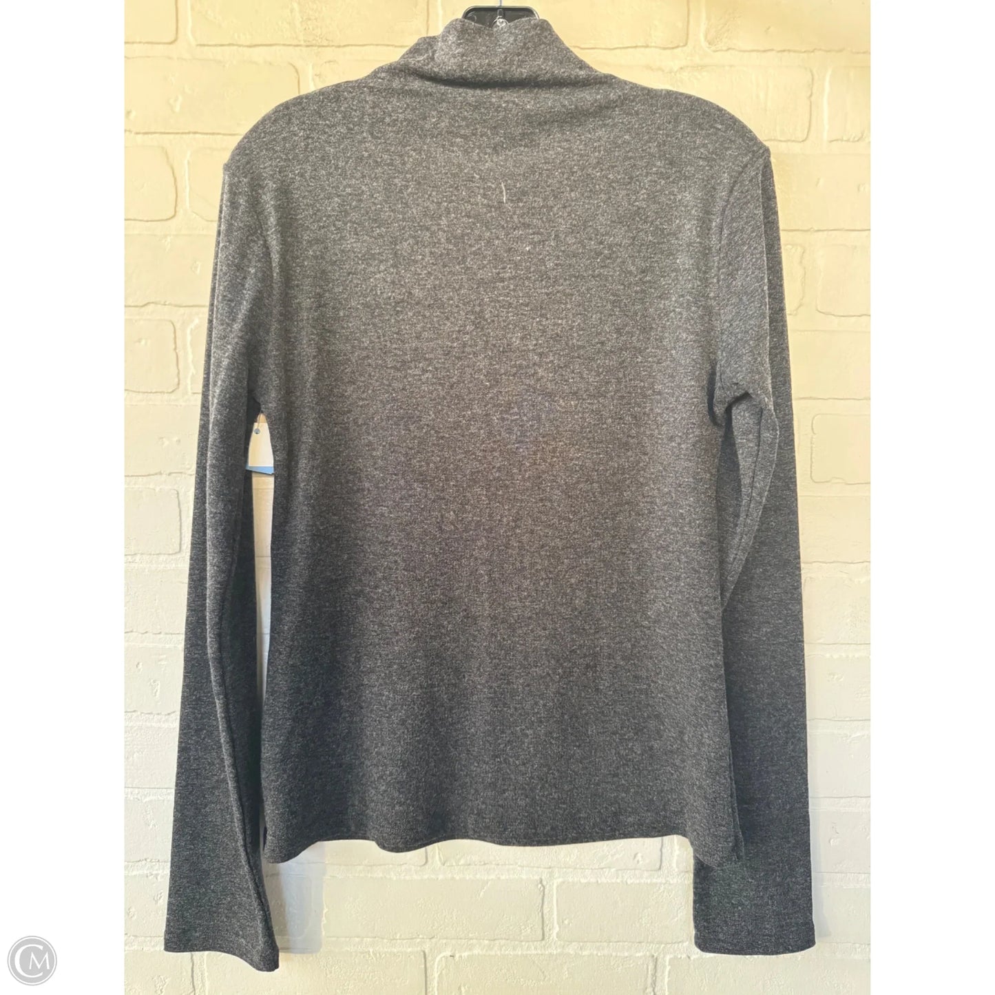 Top Long Sleeve By Mystree In Grey, Size: M