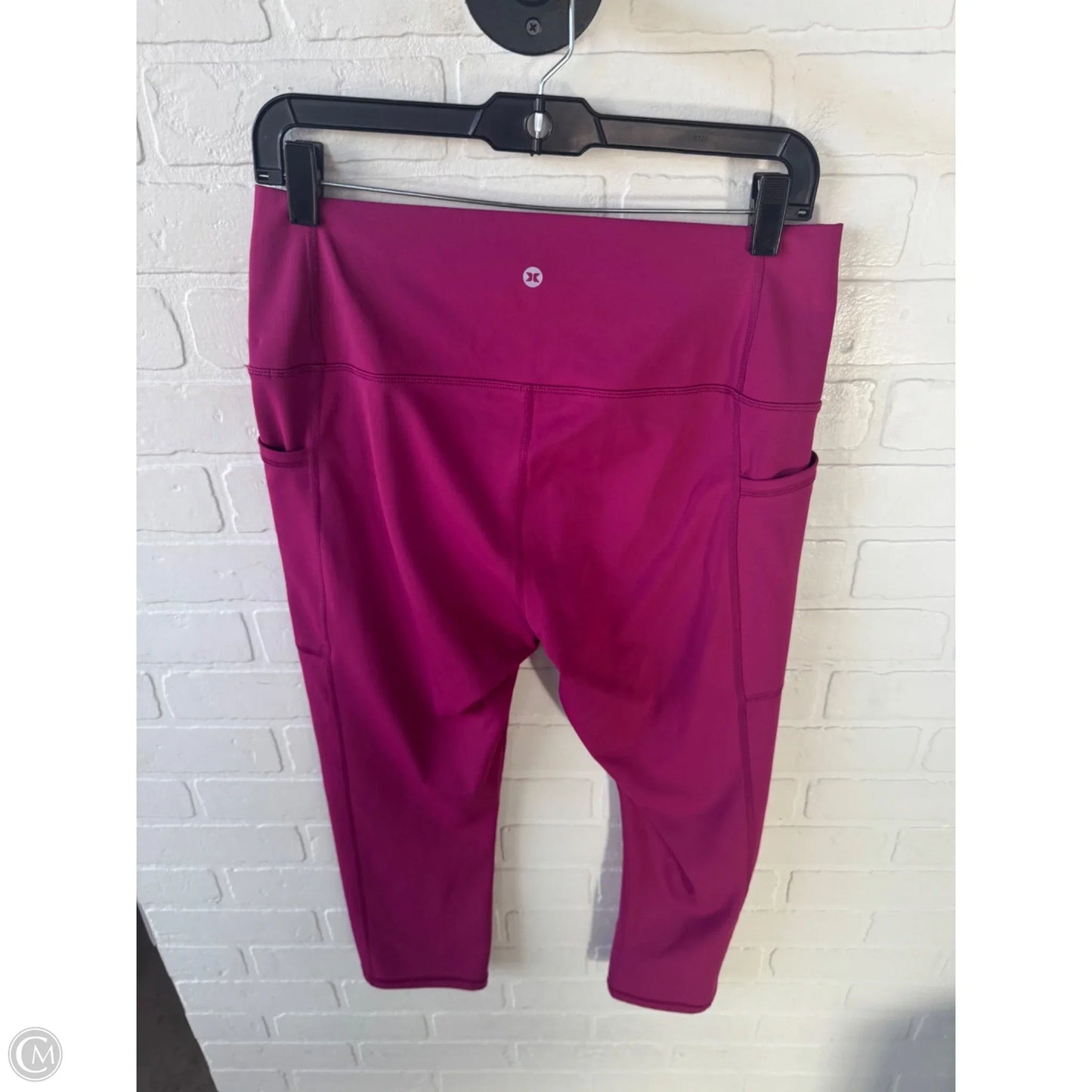 Athletic Capris By Rbx In Pink, Size: 16