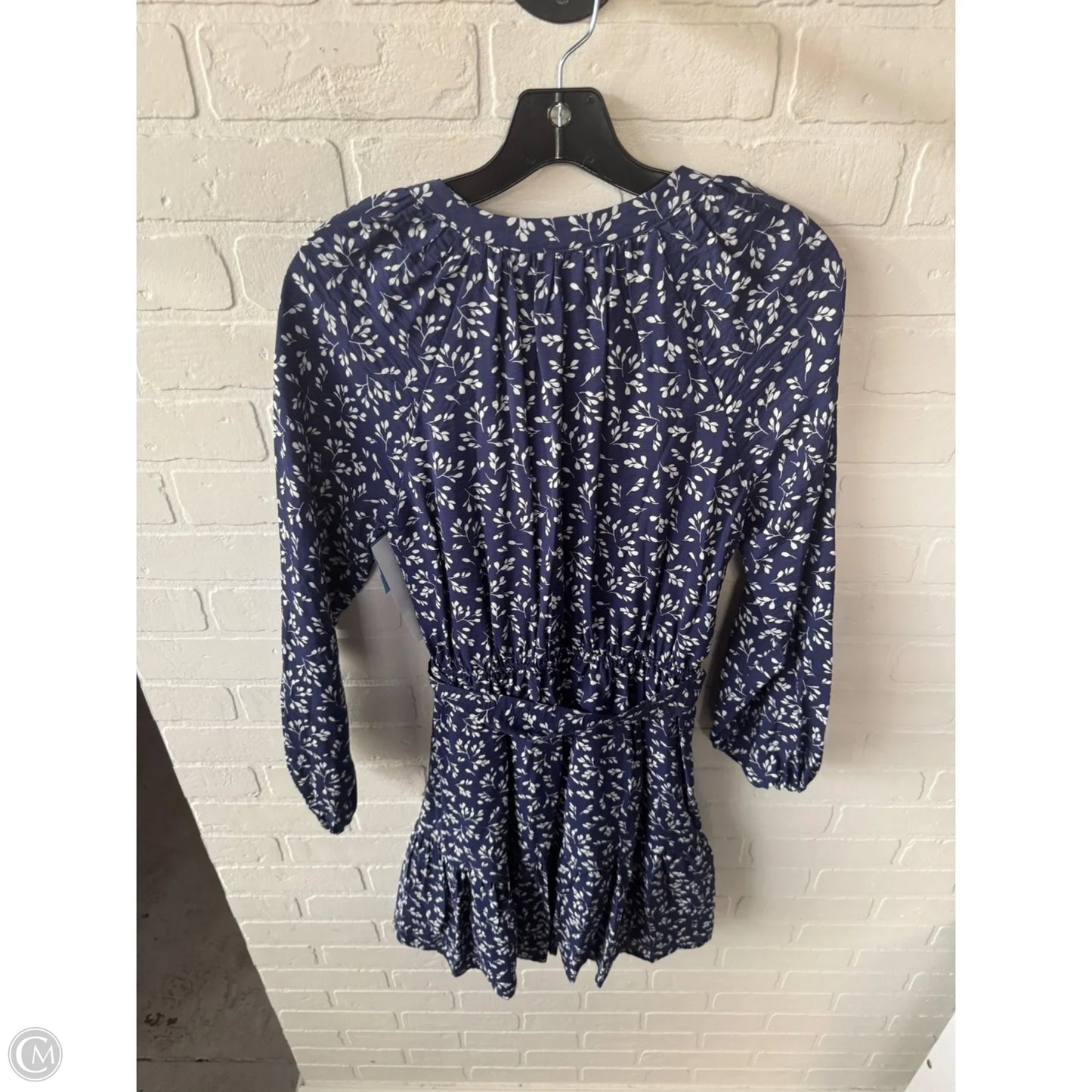 Dress Casual Short By Draper James In Blue & White, Size: S