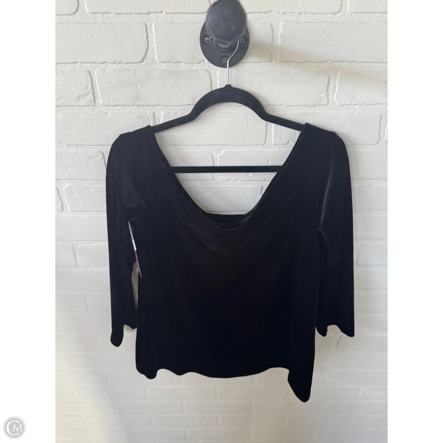 Top Long Sleeve By Ann Taylor In Black, Size: Xl