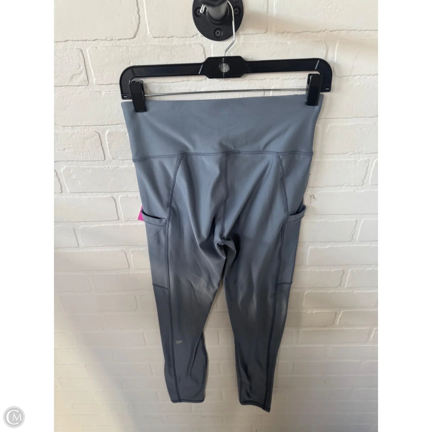 Athletic Leggings By Fabletics In Grey, Size: 4