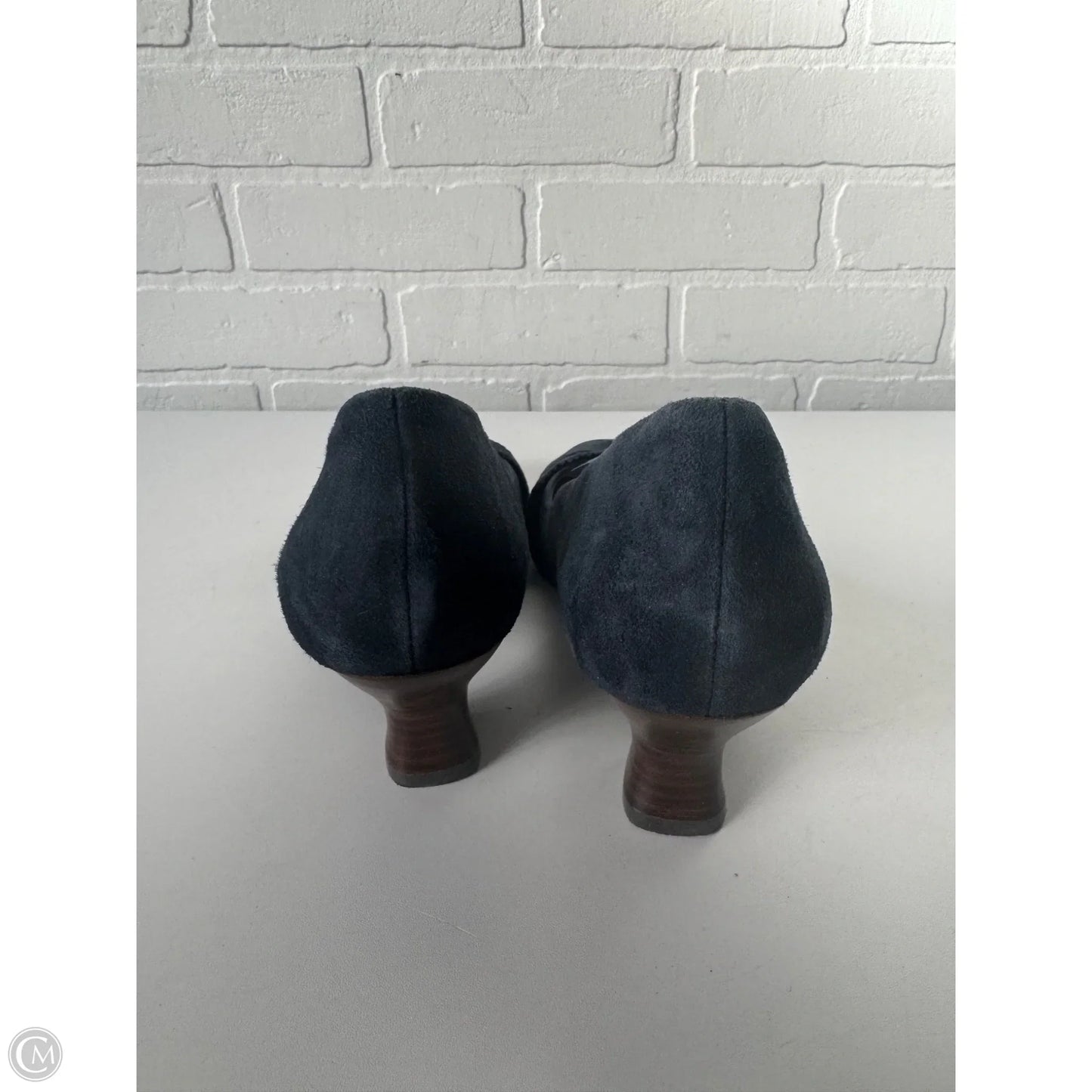Shoes Heels Block By Cmb In Blue, Size: 7.5