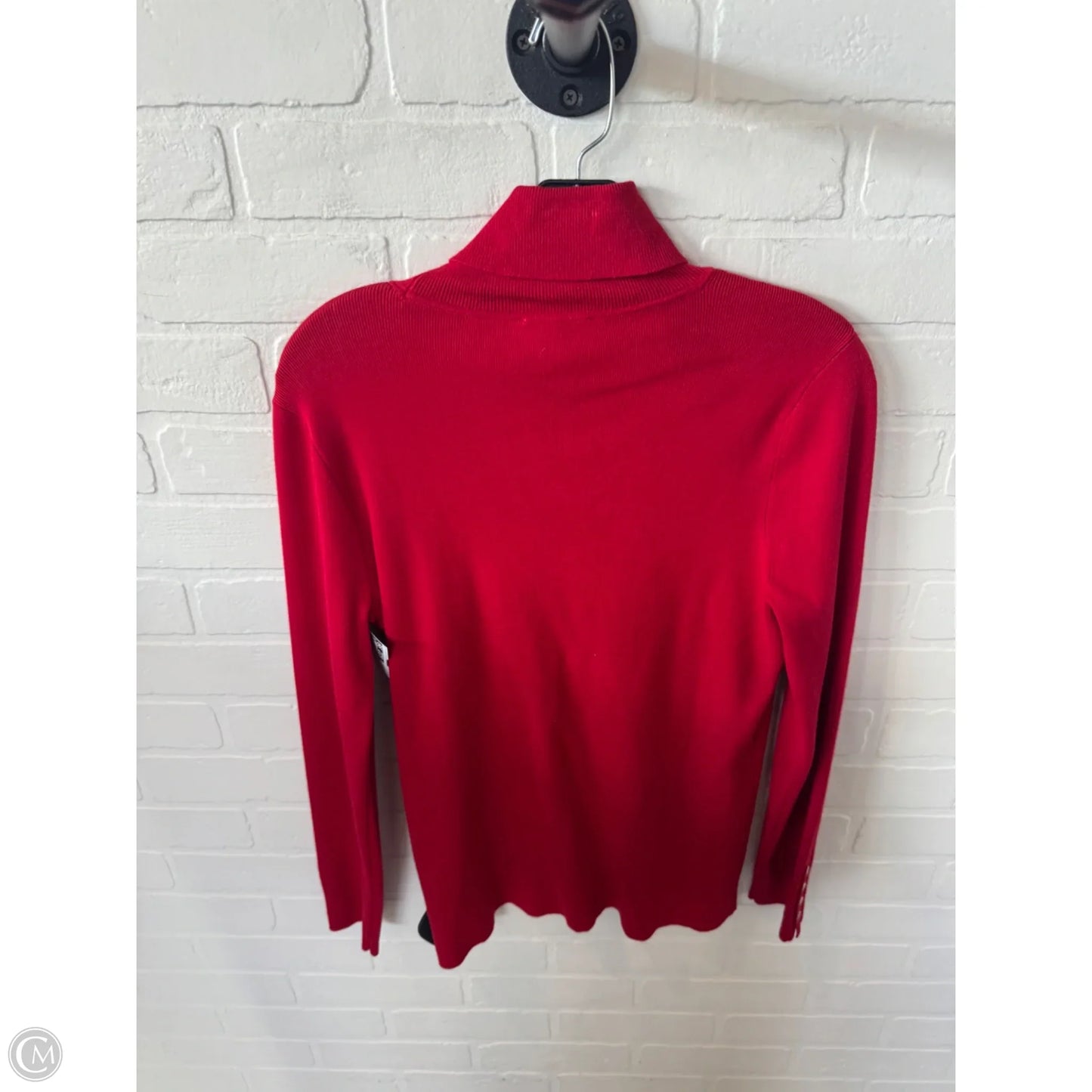Sweater By Chicos In Red, Size: M