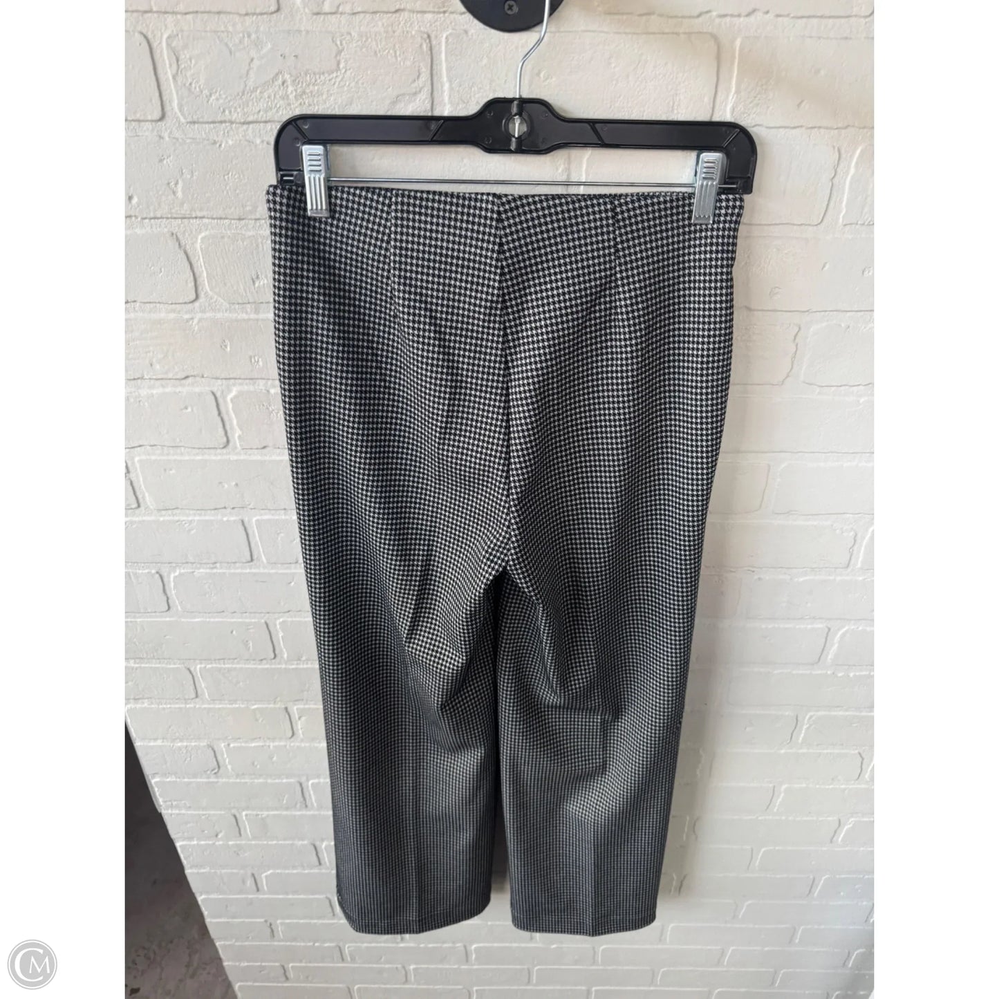 Pants Wide Leg By Loft In Black & White, Size: 4p