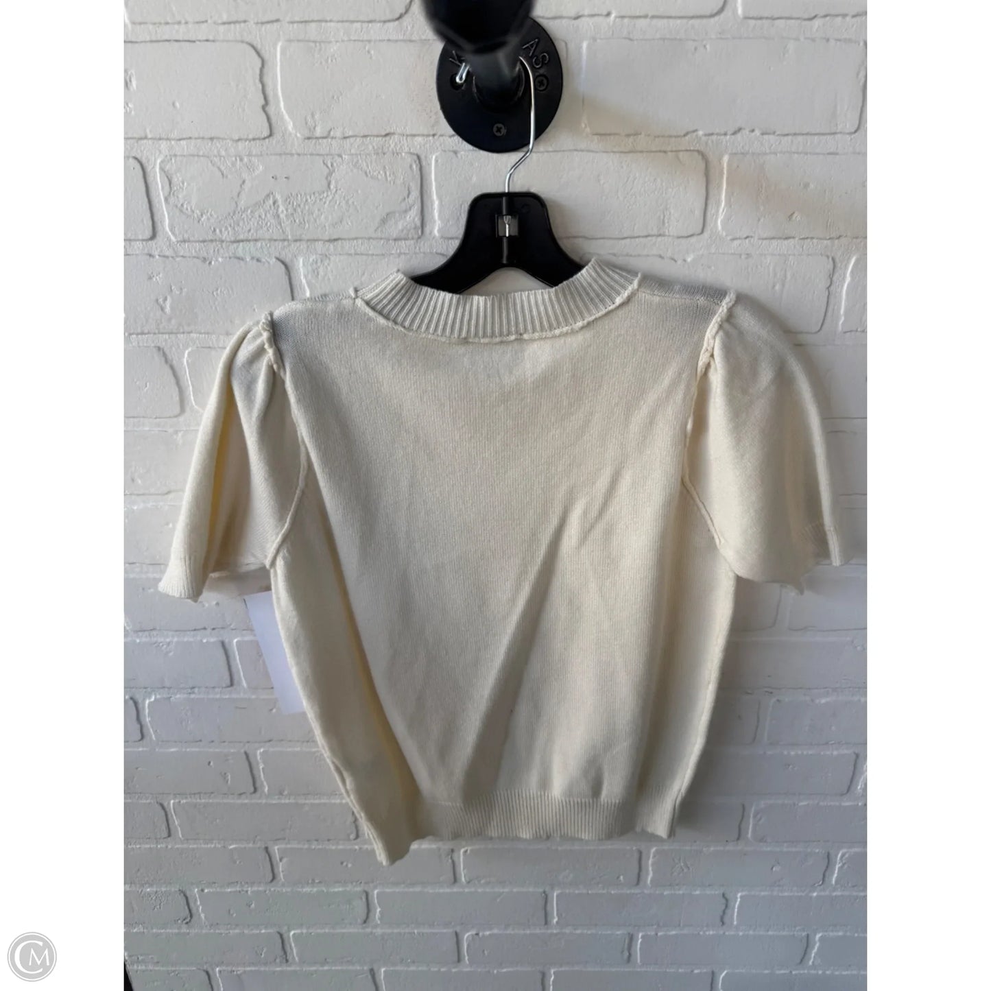 Sweater Short Sleeve By Vici In Red, Size: Xs