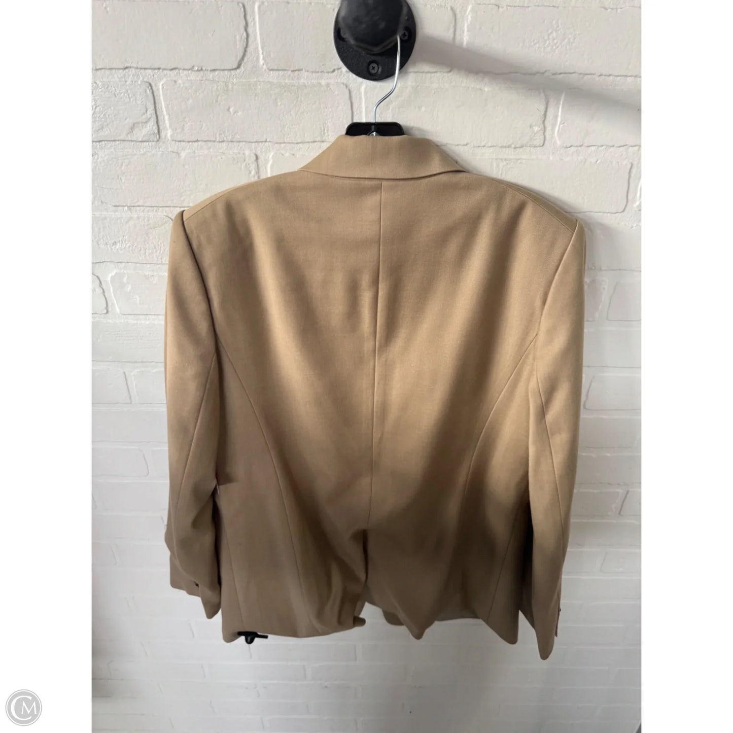 Blazer By Ann Taylor In Tan, Size: Xl