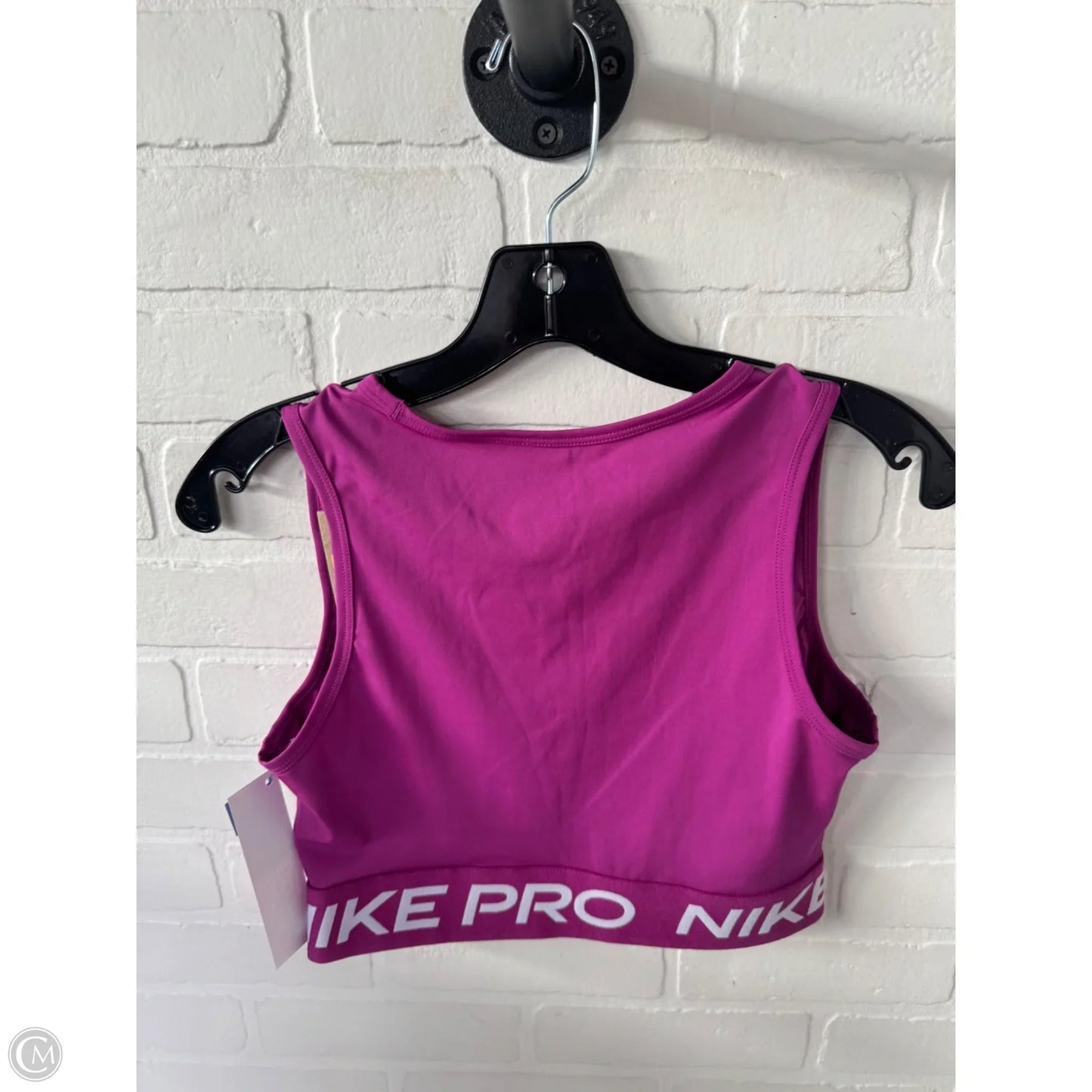 Athletic Tank Top By Nike Apparel In Pink, Size: S