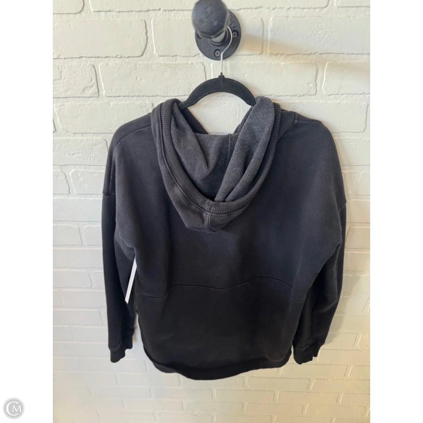 Athletic Sweatshirt Hoodie By Athleta In Black, Size: S