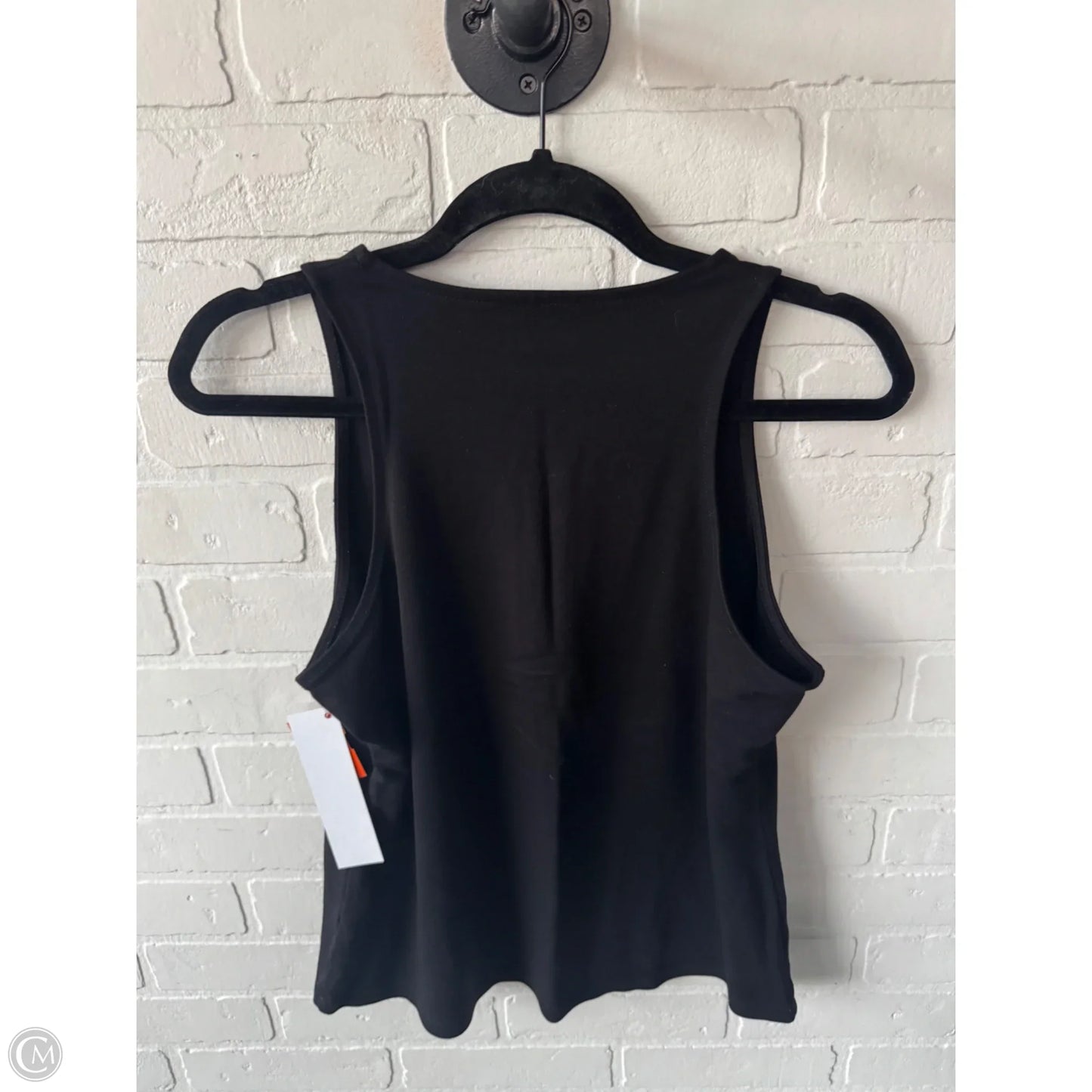 Tank Top By Adrienne Vittadini In Black, Size: L